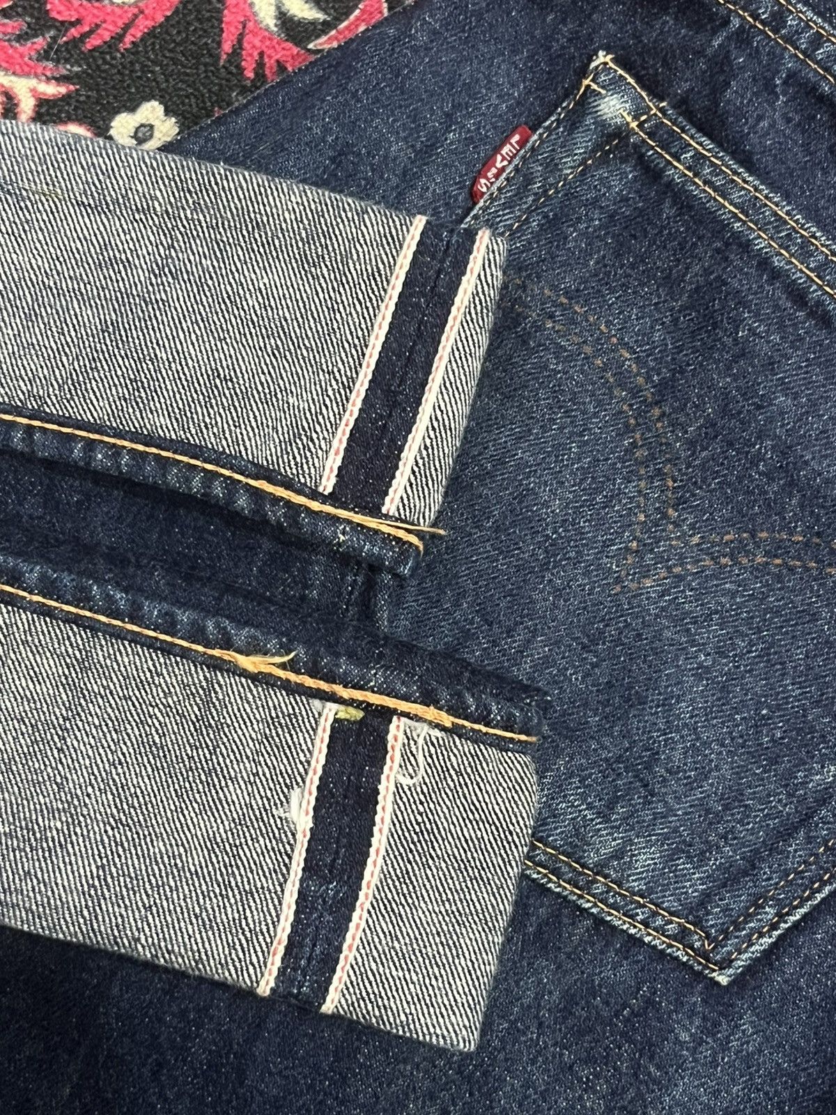 Levi's Vintage Clothing ⚡️Selvedge⚡️Vintage Levi’s LVC S501XX Big E Indigo Washed Jean Size US 34 / EU 50 - 14 Thumbnail
