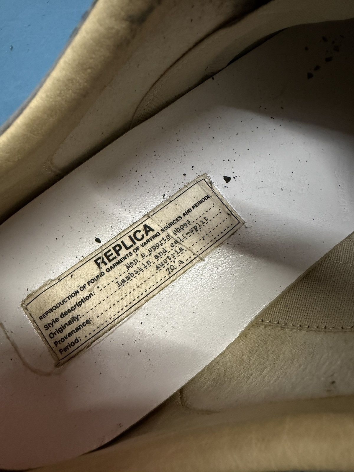 Maison Margiela MARGIELA 3M SNAKE SKIN GAT LOW Size US 12 / EU 45 - 8 Thumbnail