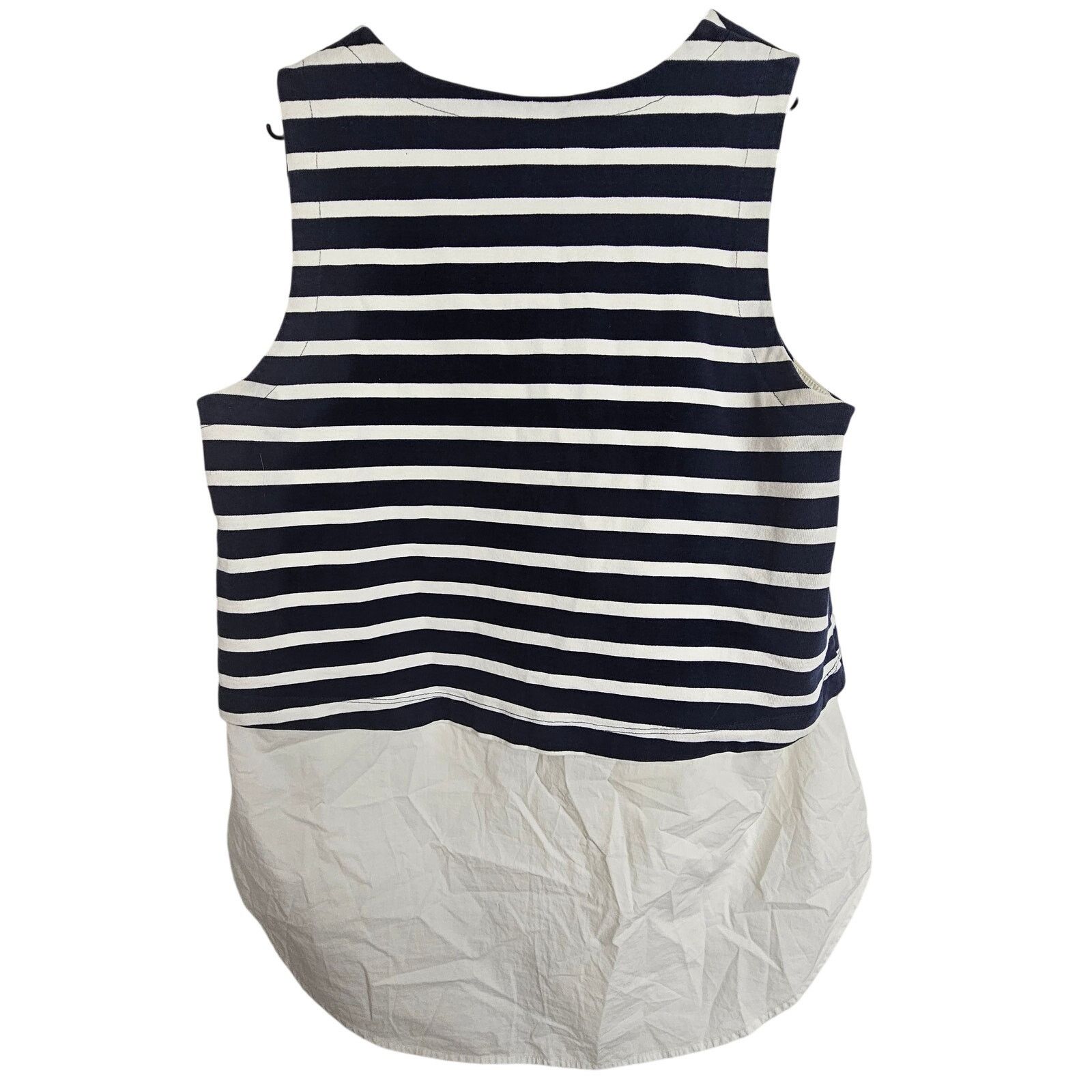 Derek Lam 10 Crosby Derek Lam 10 Crosby Striped Top 4 Nautical Designer Resort Size S / US 4 / IT 40 - 8 Thumbnail