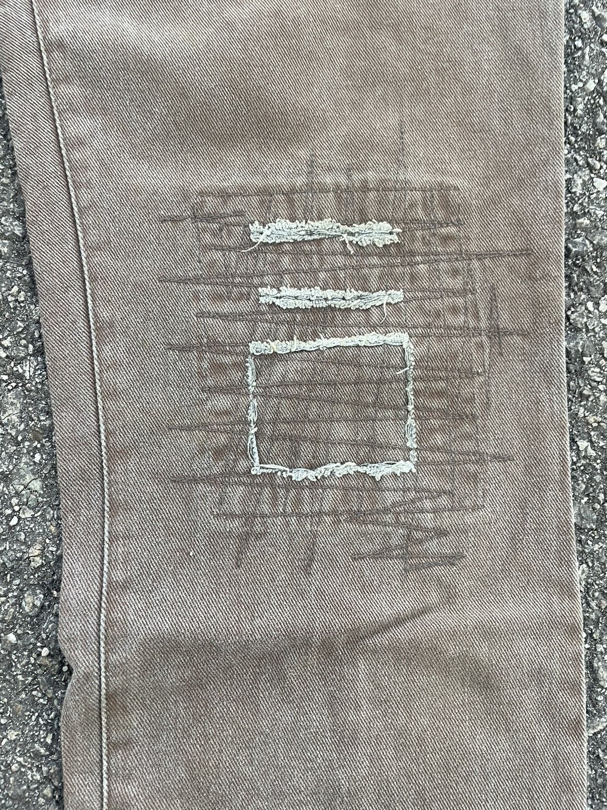 Japanese Brand × Seditionaries Straight Cut Distressed Denim Pant Size US 32 / EU 48 - 2 Thumbnail