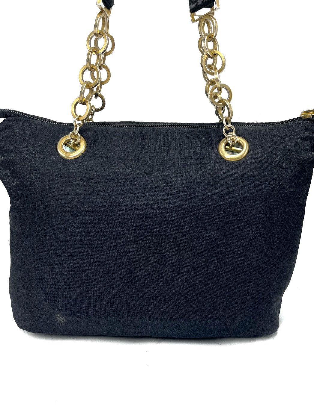 Yves Saint Laurent Authentic Yves Saint Laurent Handbags Black Size ONE SIZE - 7 Thumbnail