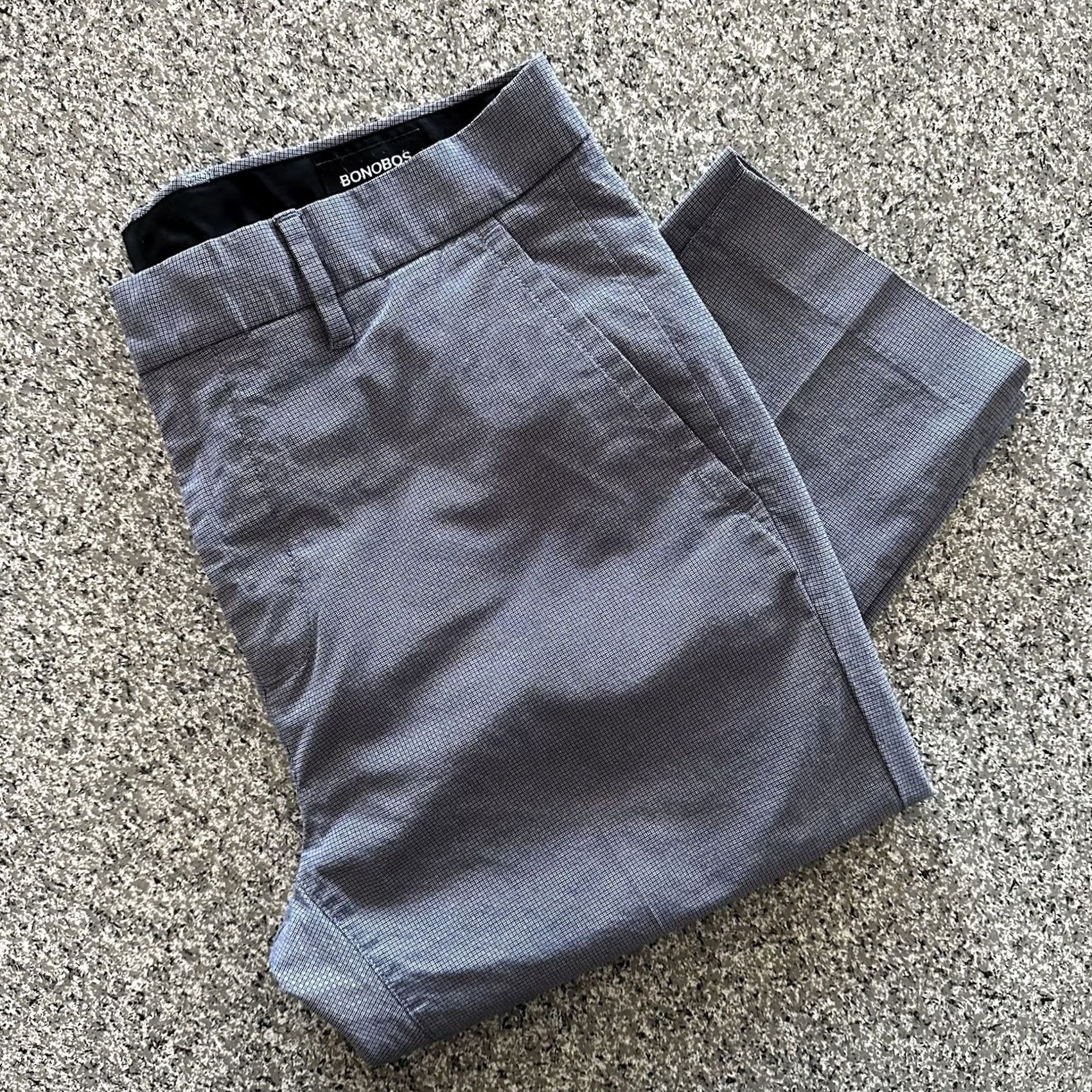 Bonobos Bonobos Weekday Warrior Bonobos Pants Men 32x34 Chino Stretch Straight Blue 32 Regular Mens Size US 32 / EU 48 - 2 Thumbnail