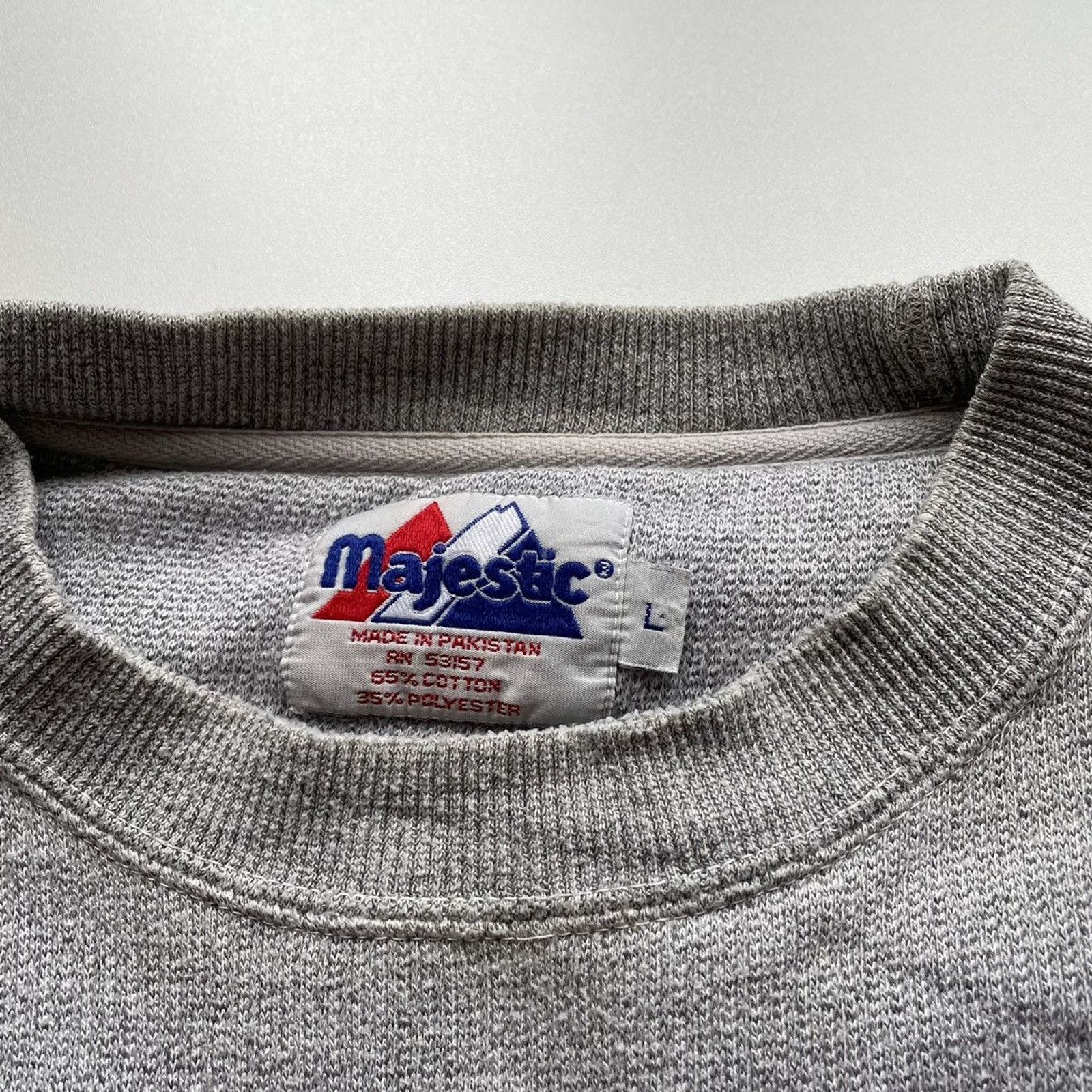 Majestic Vintage 90s Denver Broncos NFL Majestic Crewneck XL Rare Size US XL / EU 56 / 4 - 3 Thumbnail