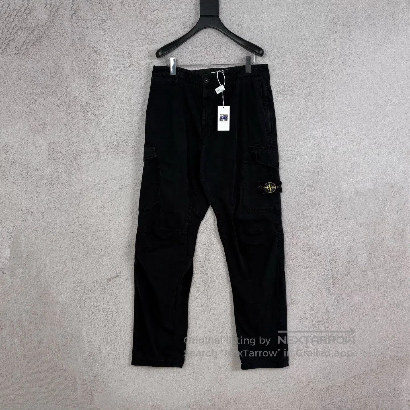 Stone Island STONE ISLAND Logoed Double-Pocket Workwear Long Pants Size US 38 / EU 54 - 1 Thumbnail