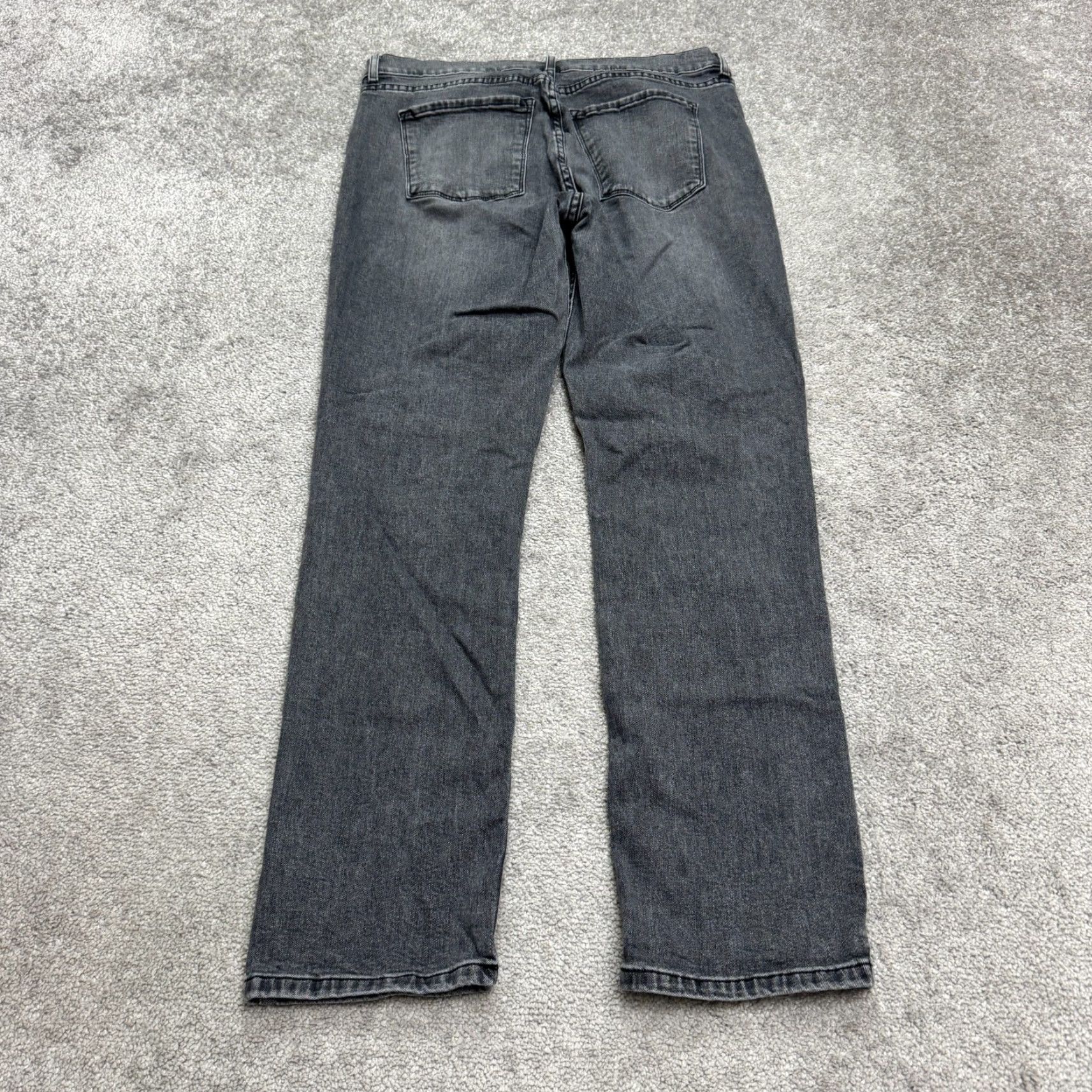 Mott & Bow Mott & Bow Boyfriend Jeans Womens 30x30 Washed Black High Rise 32x29 Denim Jeans Size 30" / US 8 / IT 44 - 2 Thumbnail