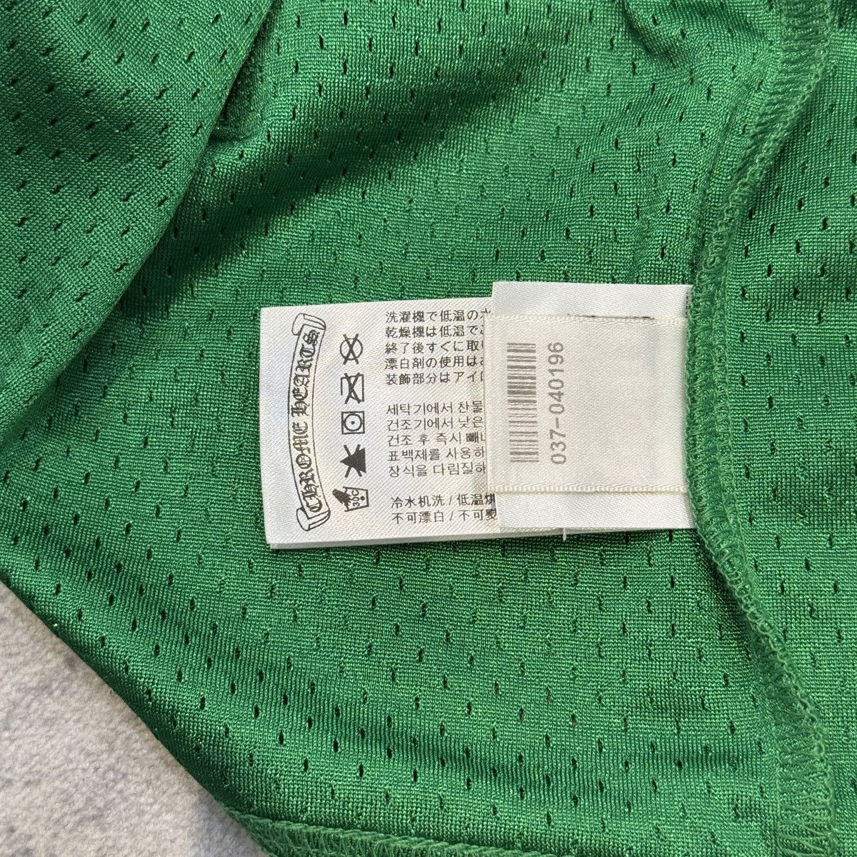 Chrome Hearts CHROME HEARTS Mesh Jersey Long Sleeve Tee GREEN Size US L / EU 52-54 / 3 - 13 Thumbnail