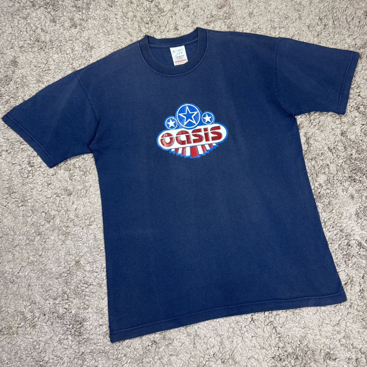 Band Tees Vintage 90s OASIS Band T-shirt Size US M / EU 48-50 / 2 - 3 Thumbnail