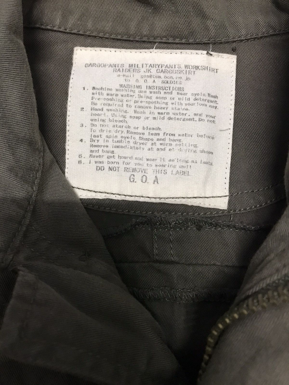 If Six Was Nine 2000s GOA - Militarypants Workshirt Raiders Jacket Size US S / EU 44-46 / 1 - 3 Thumbnail