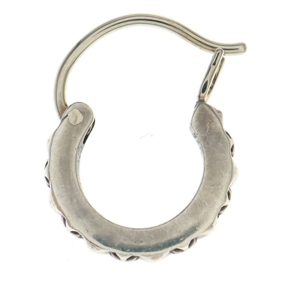 Chrome Hearts Chrome Hearts Tiny Hoop Scroll Earring | Grailed