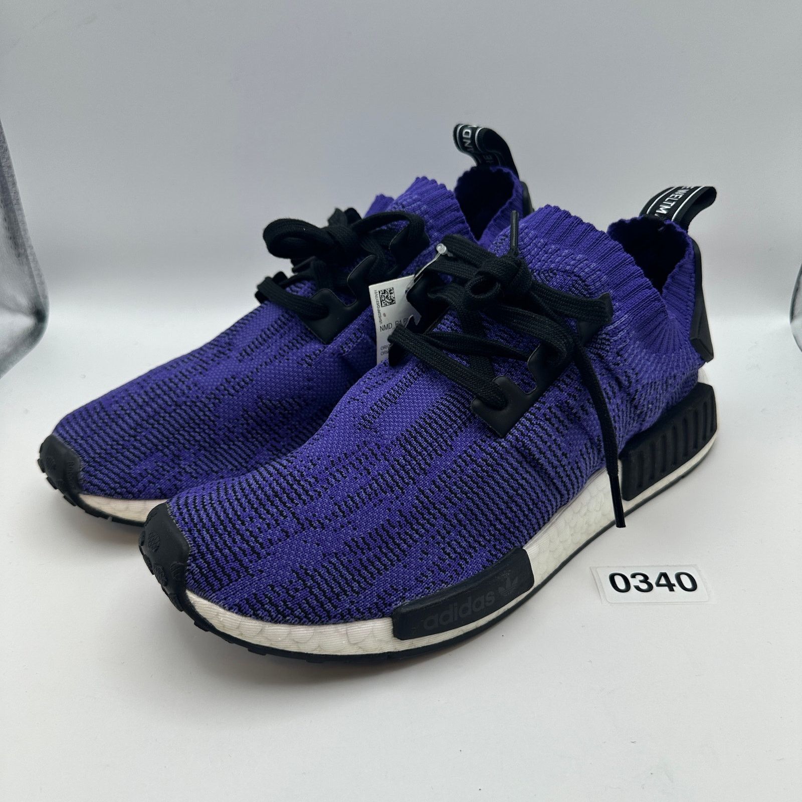Adidas ADIDAS Men's 10 NMD R1 PRIMEKNIT Energy Ink B37627 Size US 10 / EU 43 - 1 Thumbnail