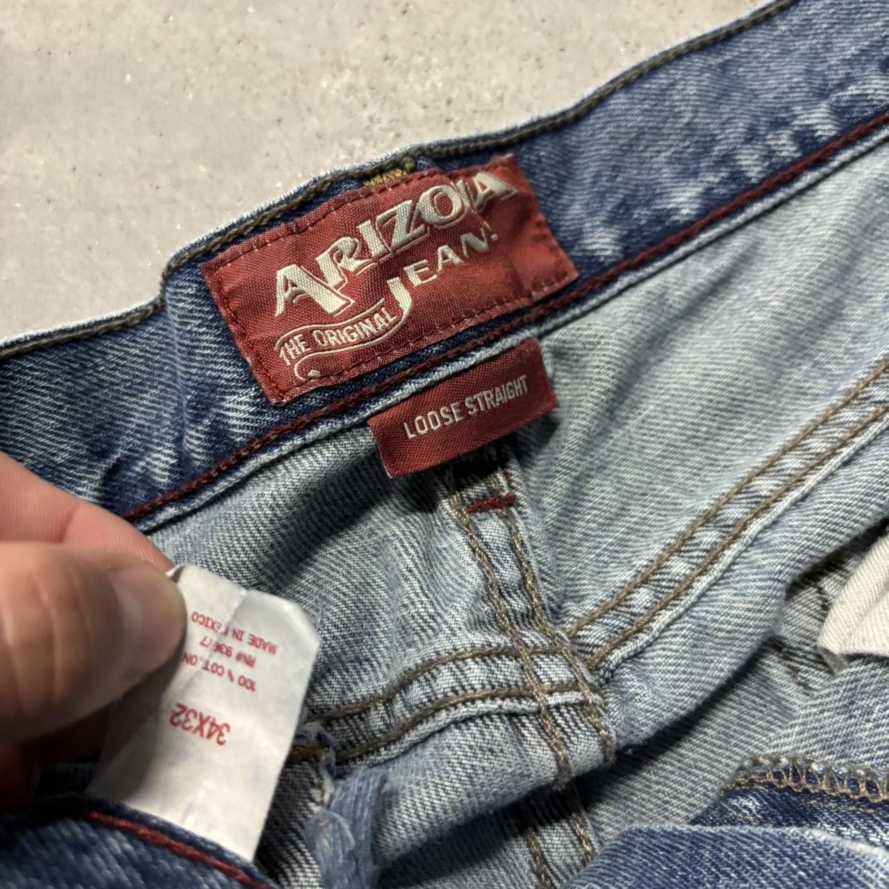 Japanese Brand × Vintage Crazy Vintage Y2K/2000 Grunge Medium Wash Essential Denim Jeans! Size US 34 / EU 50 - 8 Thumbnail
