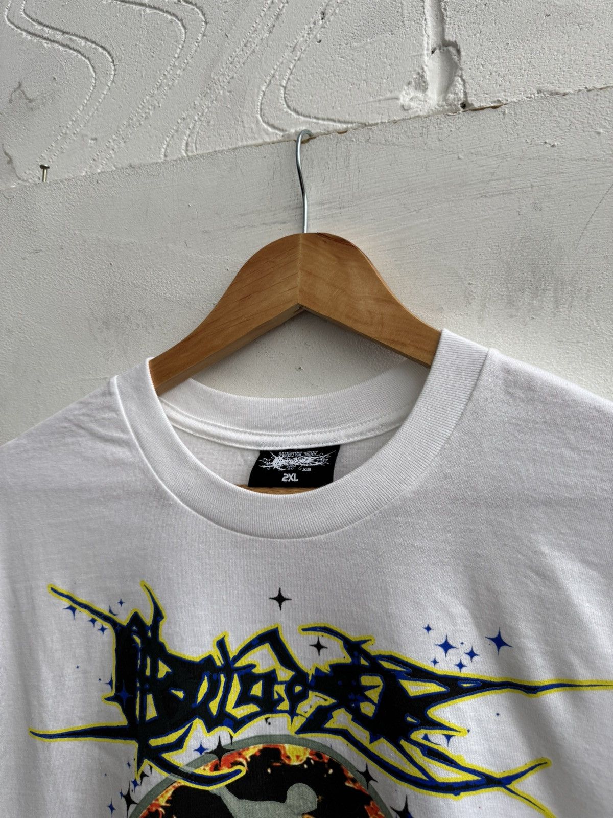 Drain Gang Drain Gang GTB Bladee Martyr Tour T-Shirt In White Size US XXL / EU 58 / 5 - 7 Thumbnail