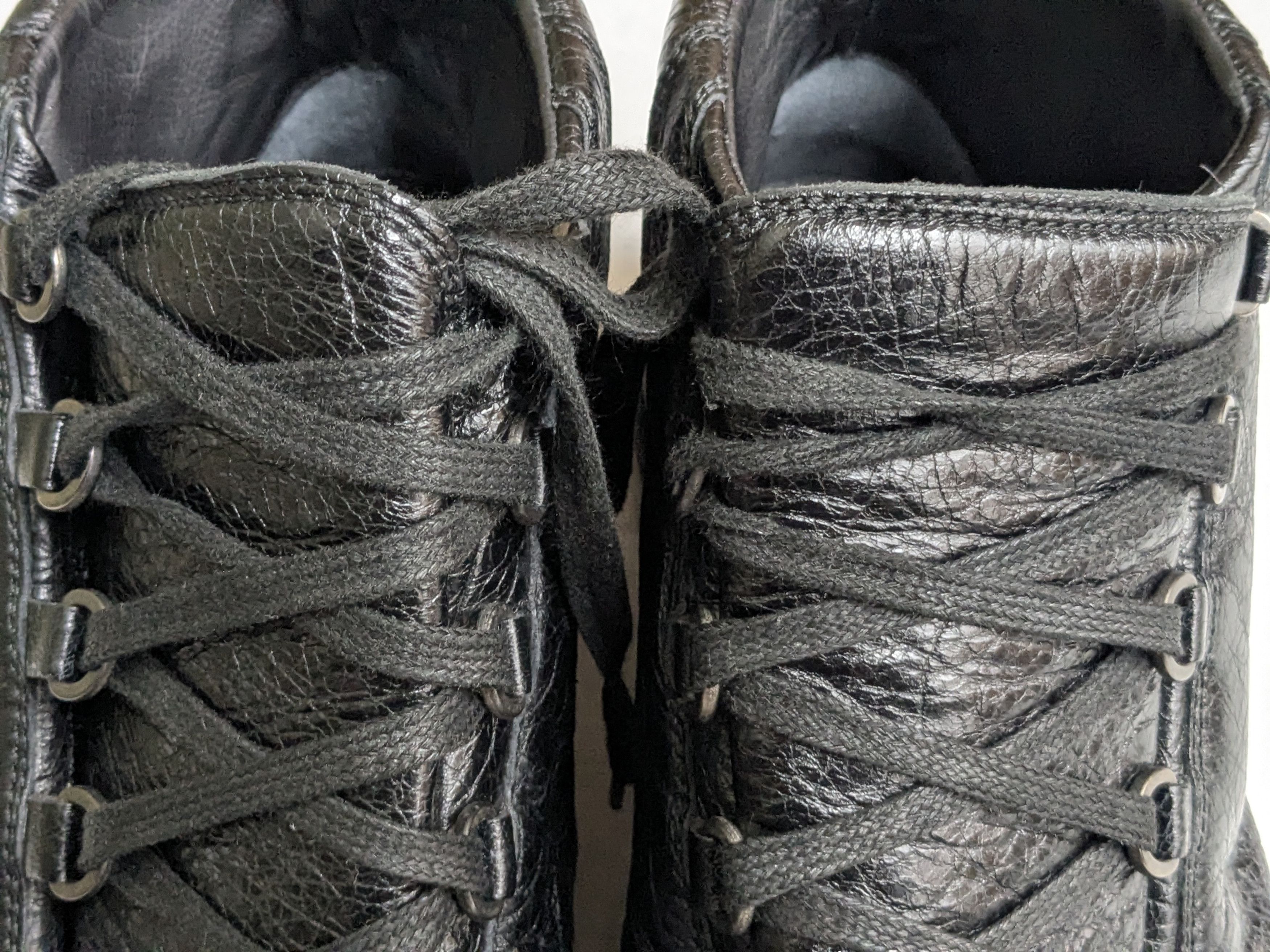 Balenciaga Balenciaga Arena Sneakers Black 10 Leather High Tops Size US 10 / EU 43 - 2 Thumbnail