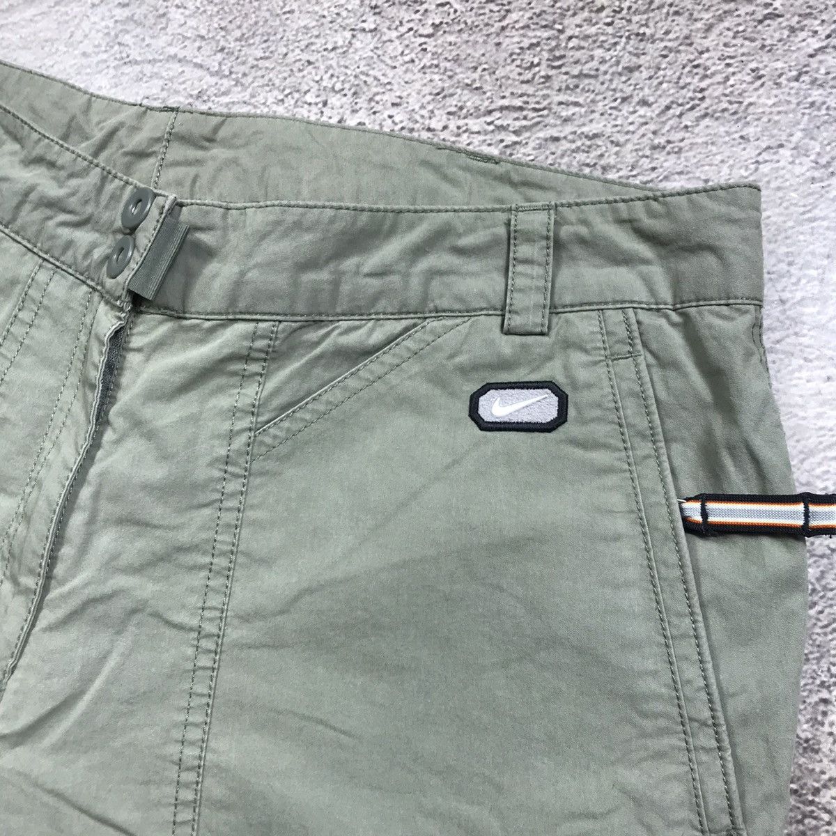 Vintage Vintage Y2K Nike Baggy Cargo Pants Skate Streetwear Faded 29 Size 29" - 5 Thumbnail
