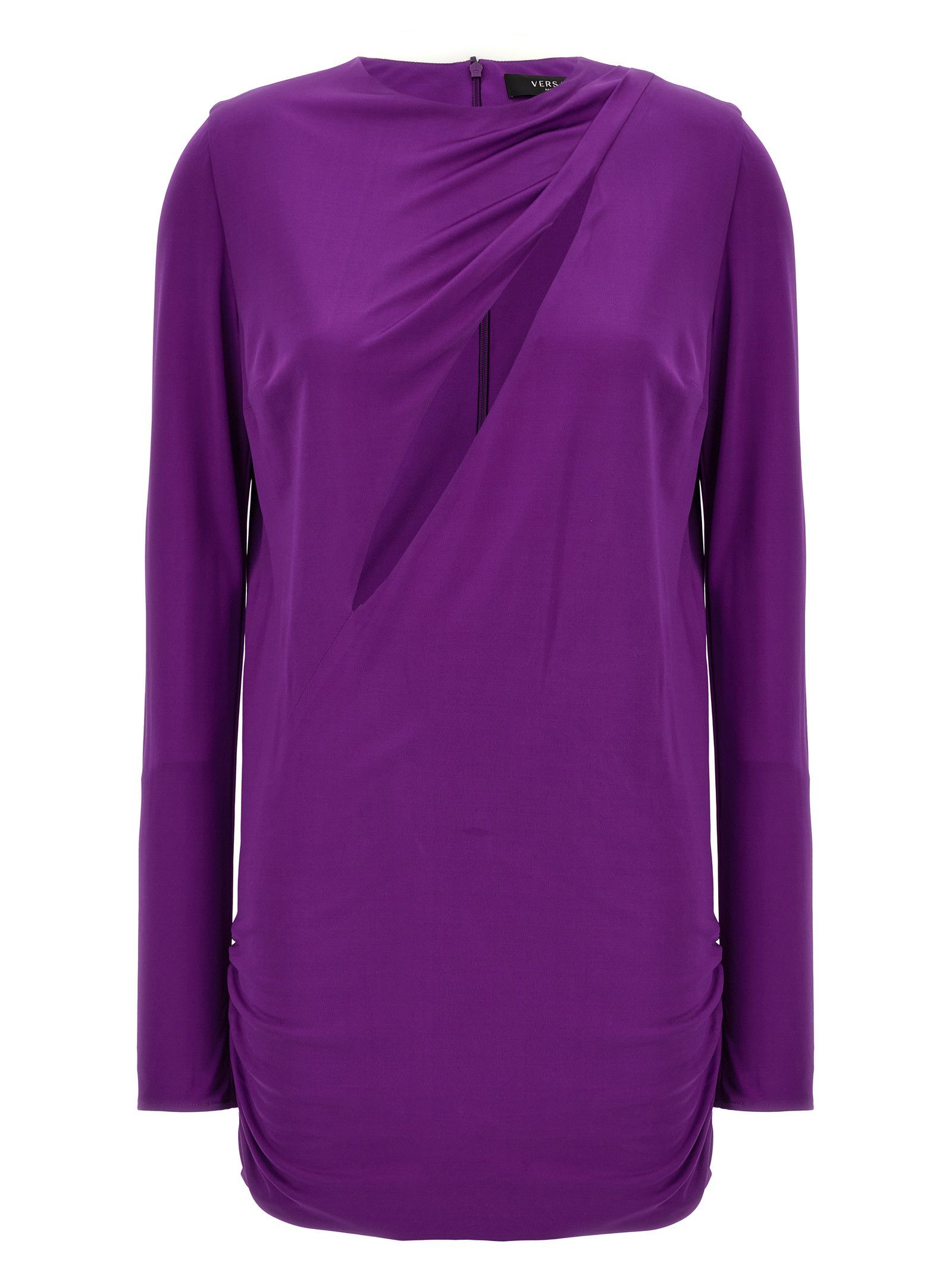 Versace Cut Out Jersey Dress Size XS / US 0-2 / IT 36-38 - 1 Thumbnail