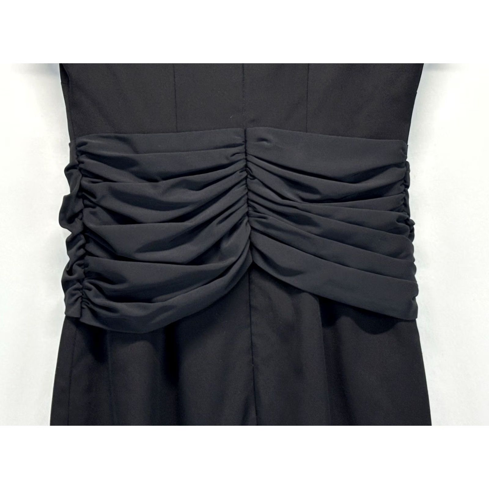 Reiss Reiss Maddox Twist Front Dress Women’s 2 Little Black Dress Cocktail Knee Length Size XS / US 0-2 / IT 36-38 - 5 Thumbnail