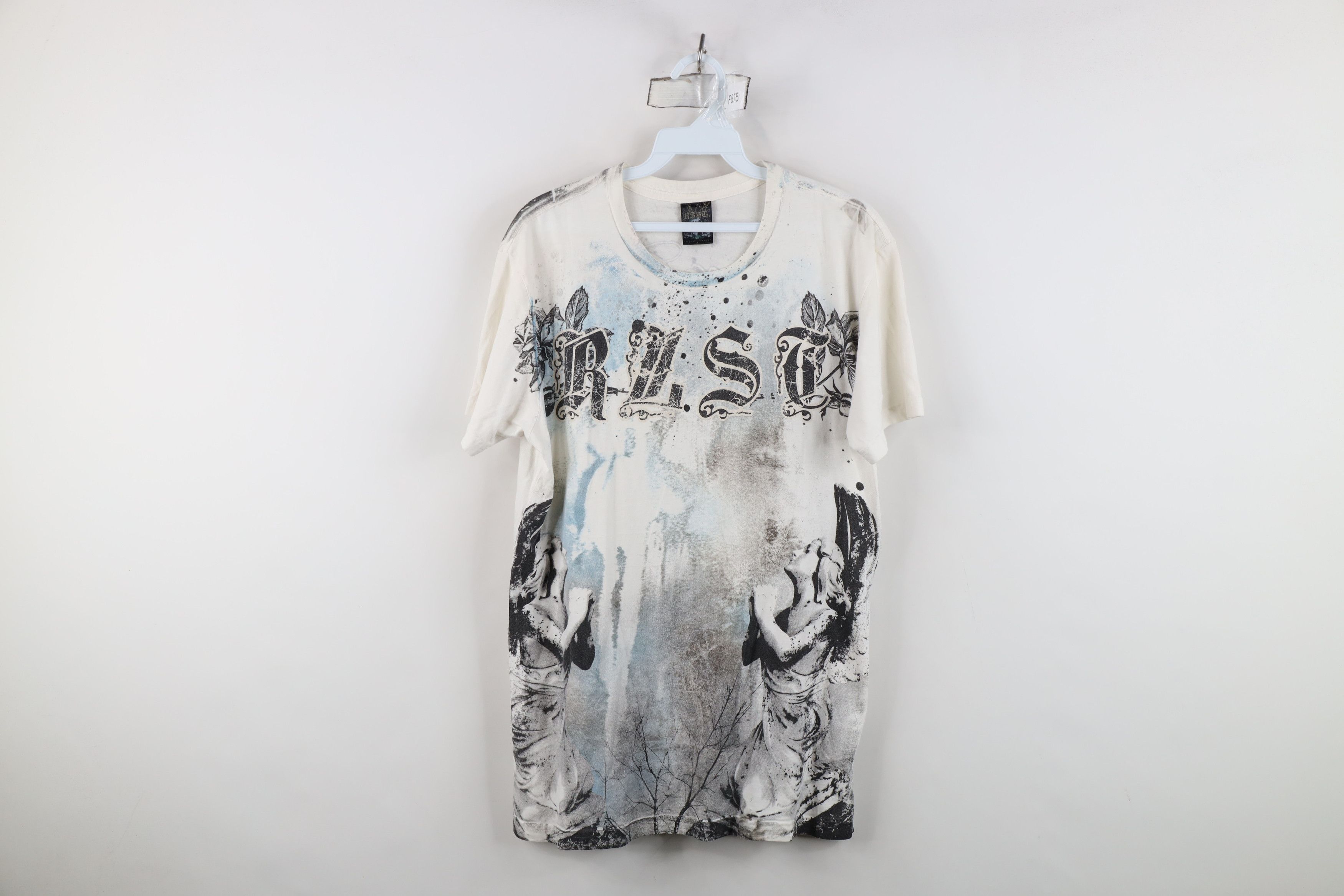 Vintage Vintage Y2K Streetwear Rose Flower Acid Wash UFC MMA T-Shirt Size US M / EU 48-50 / 2 - 1 Thumbnail