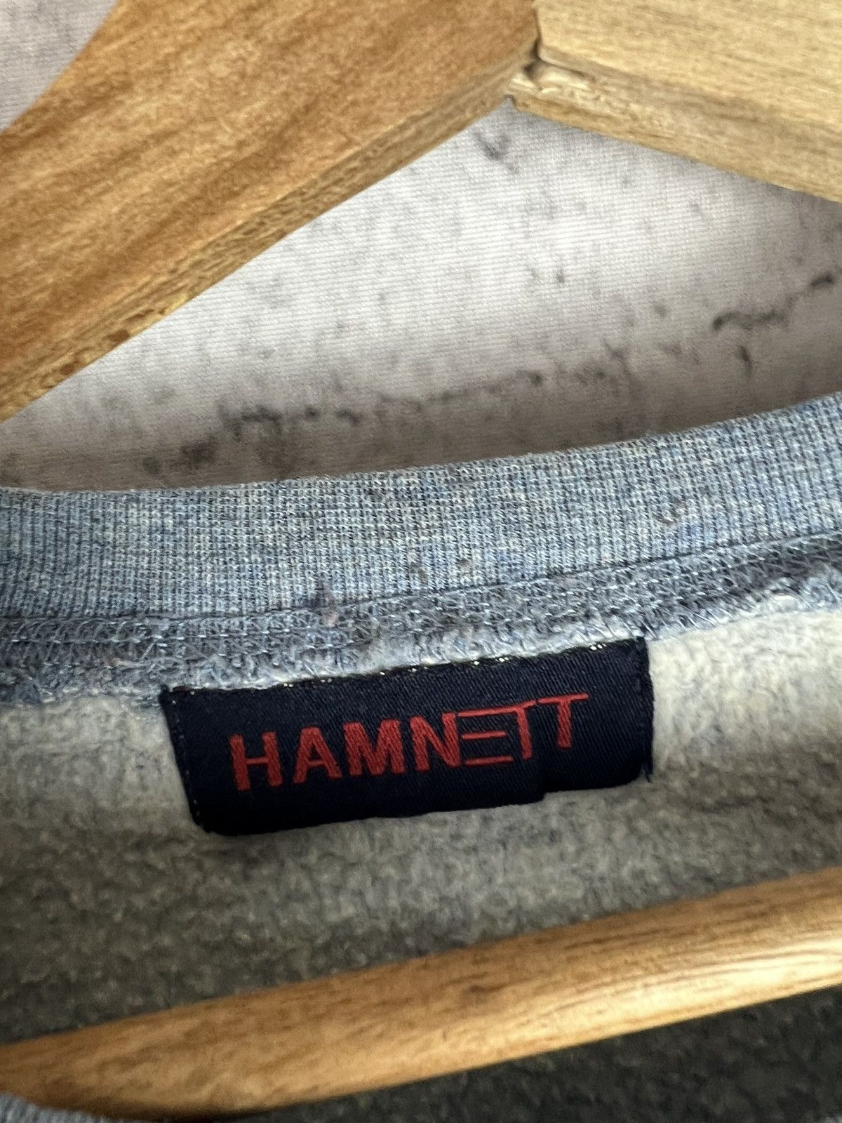 Katharine Hamnett London Vintage Katharine Hammett London Cotton Sweatshirt XL/L Size US L / EU 52-54 / 3 - 3 Thumbnail