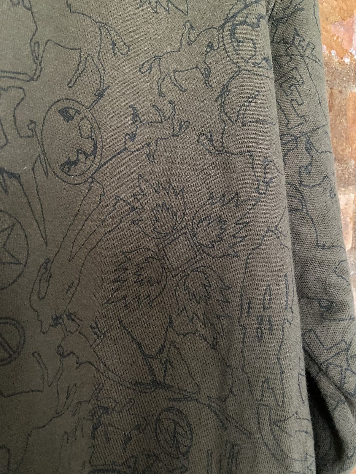 Futura OG 2000s Futura Pencil Grafiti all logo sweatshirts Size US XL / EU 56 / 4 - 15 Thumbnail