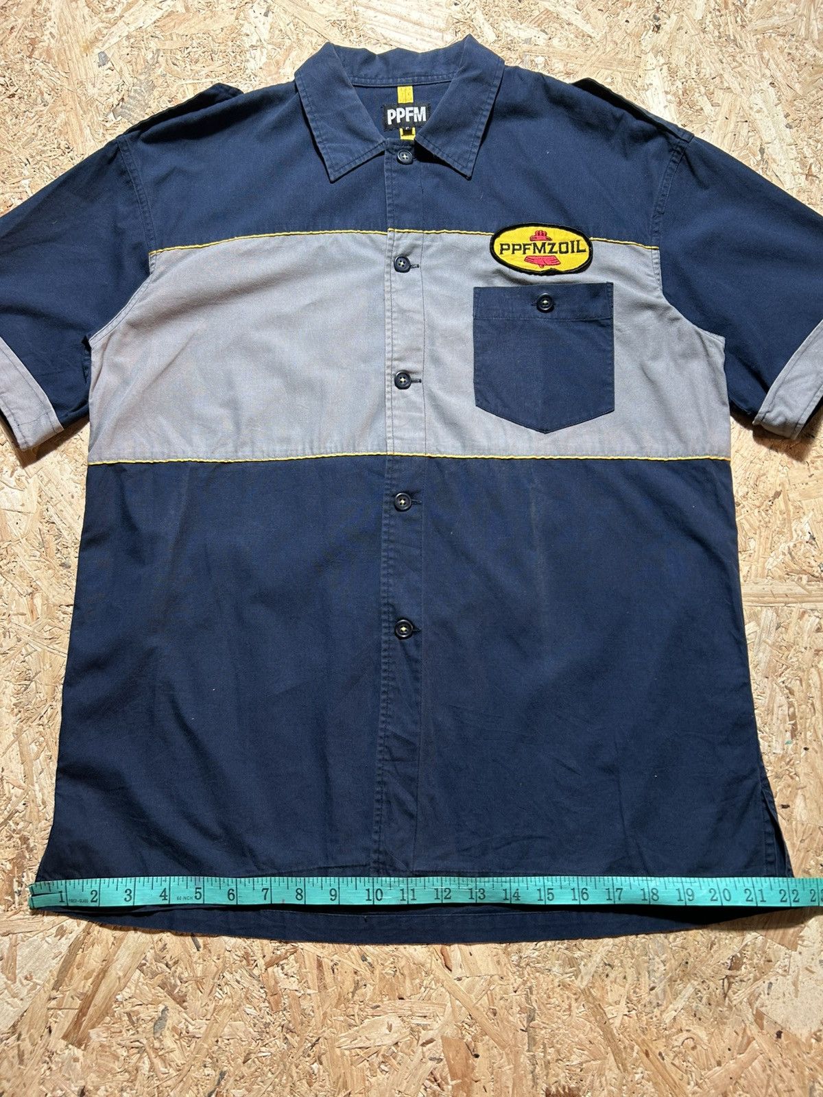 PPFM PPFM Penzoil Parody Button Up Work Shirt Size US M / EU 48-50 / 2 - 21 Thumbnail
