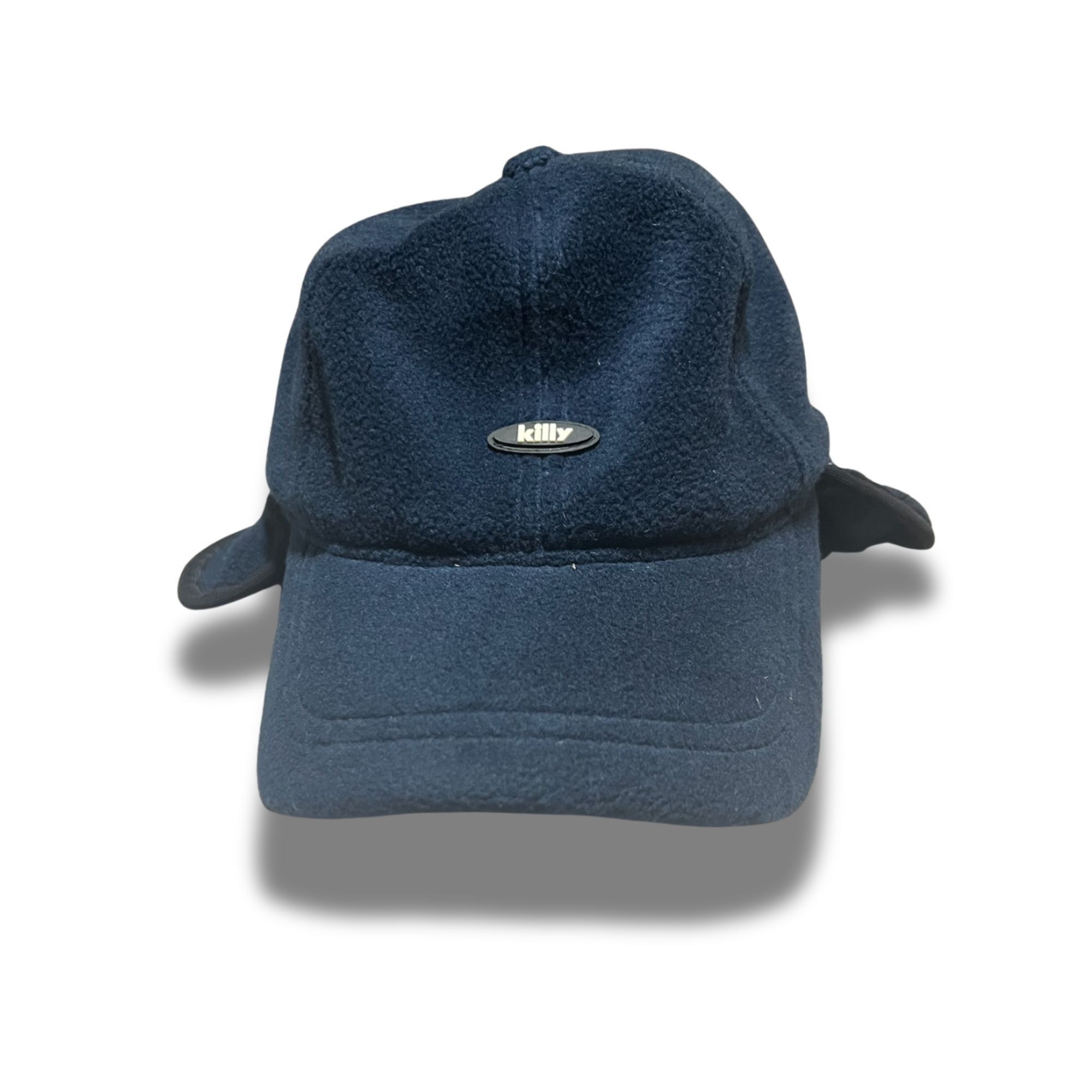 Other Killy Flexfit Navy Fleece Baseball Cap Unisex One Size Adjus Size ONE SIZE - 3 Thumbnail