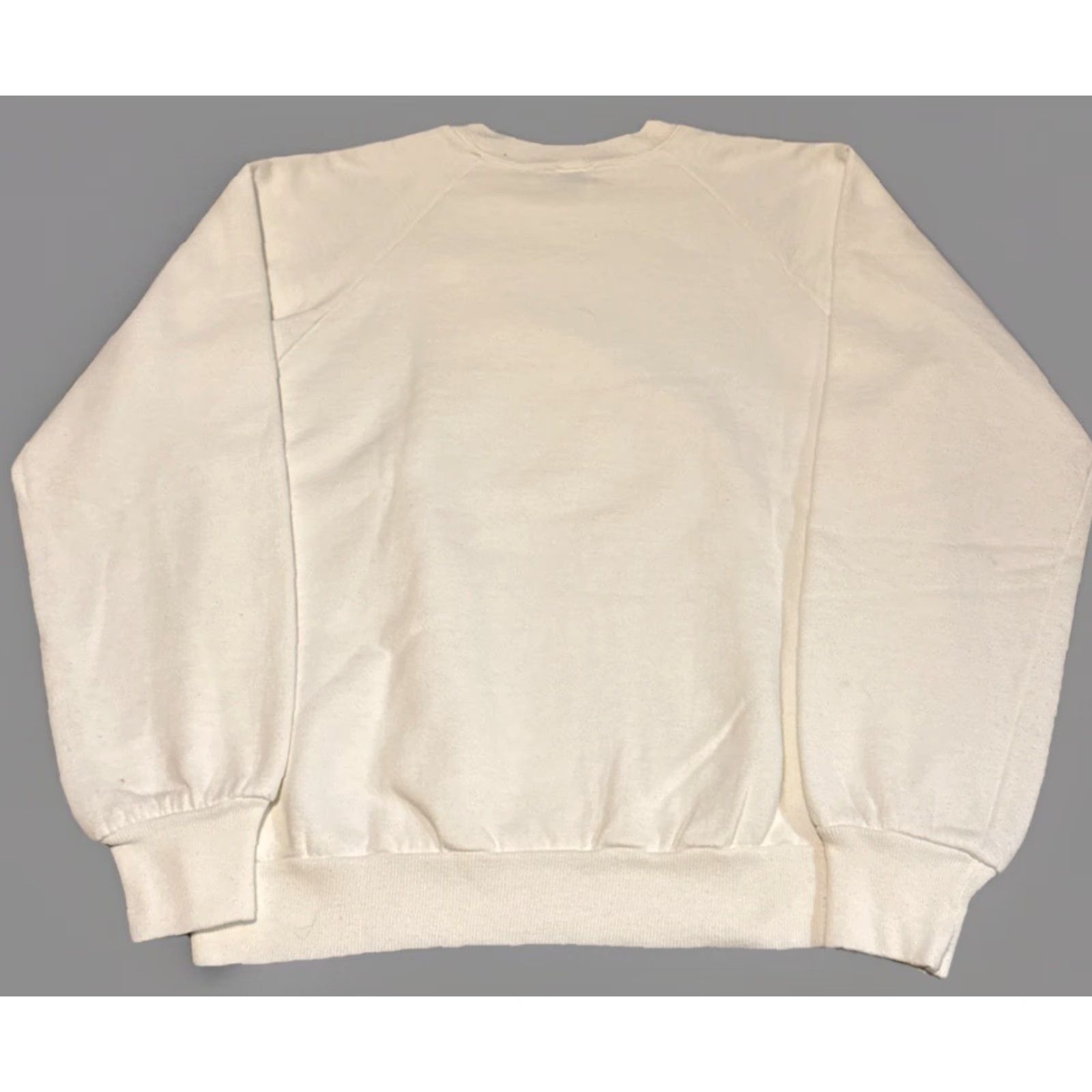 Jerzees VINTAGE 90s Jerzees Great Egret Stork Bird White Crewneck Sweatshirt M Men Size US M / EU 48-50 / 2 - 3 Thumbnail