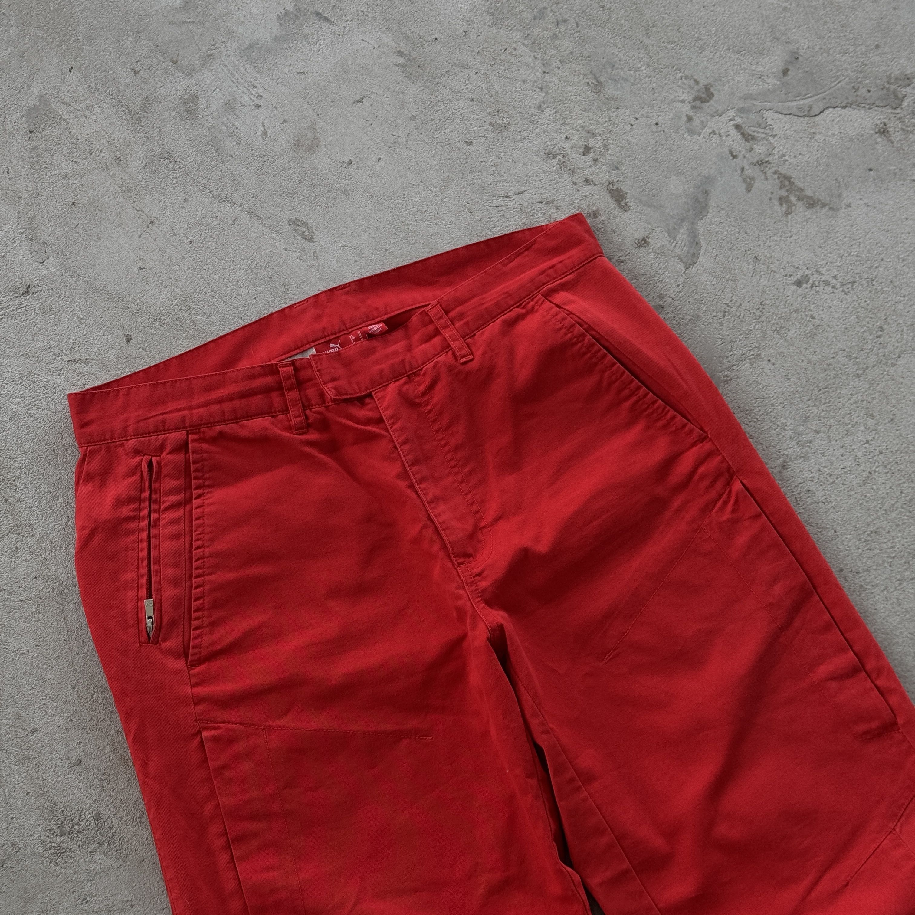 Ferrari × Puma Ferrari x Puma Red Racing Pants Official Licensed Product Size US 32 / EU 48 - 4 Thumbnail