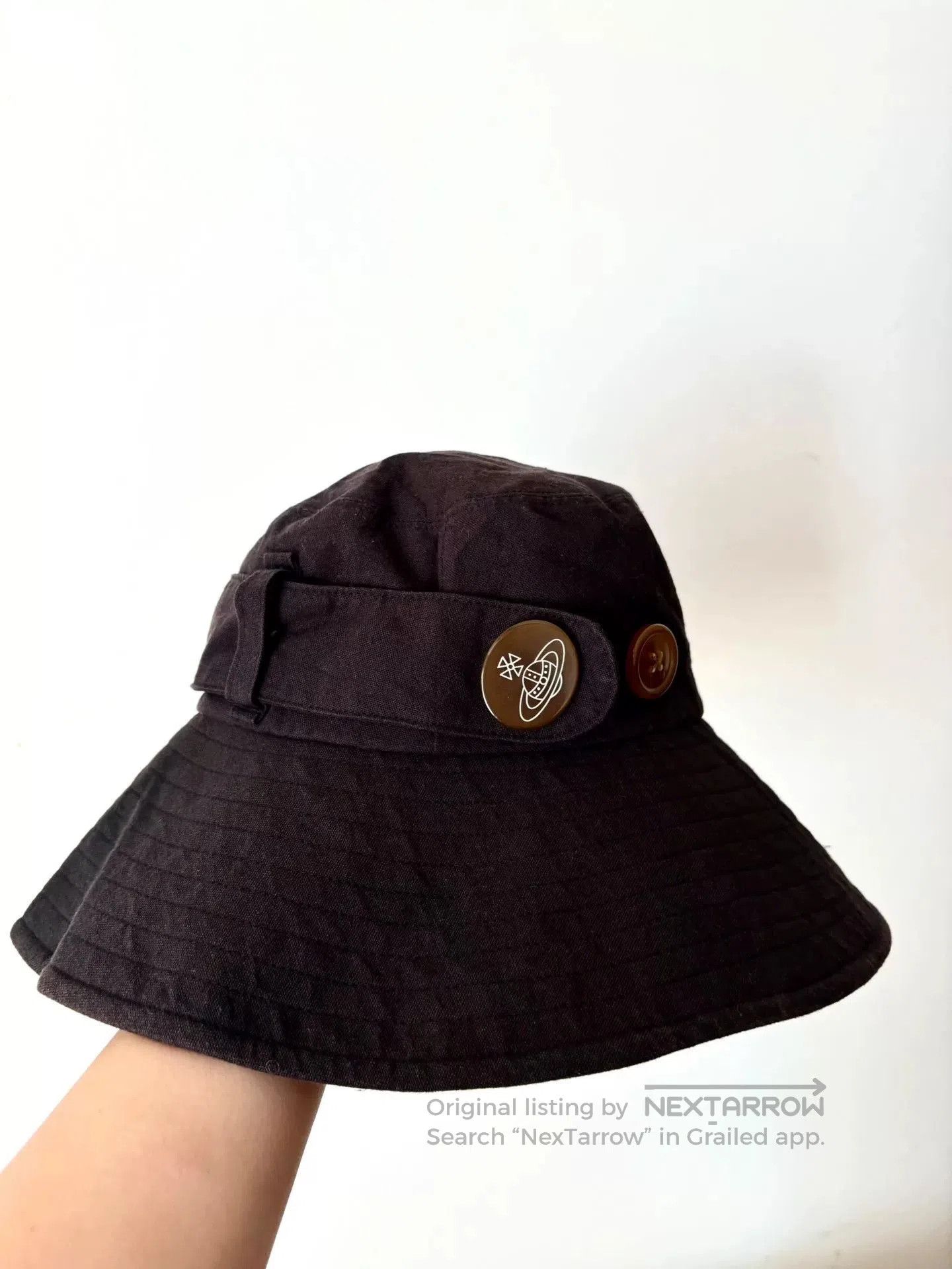 Vivienne Westwood Vivienne Westwood Vintage Saturn Bucket Hat. Size ONE SIZE - 1 Thumbnail