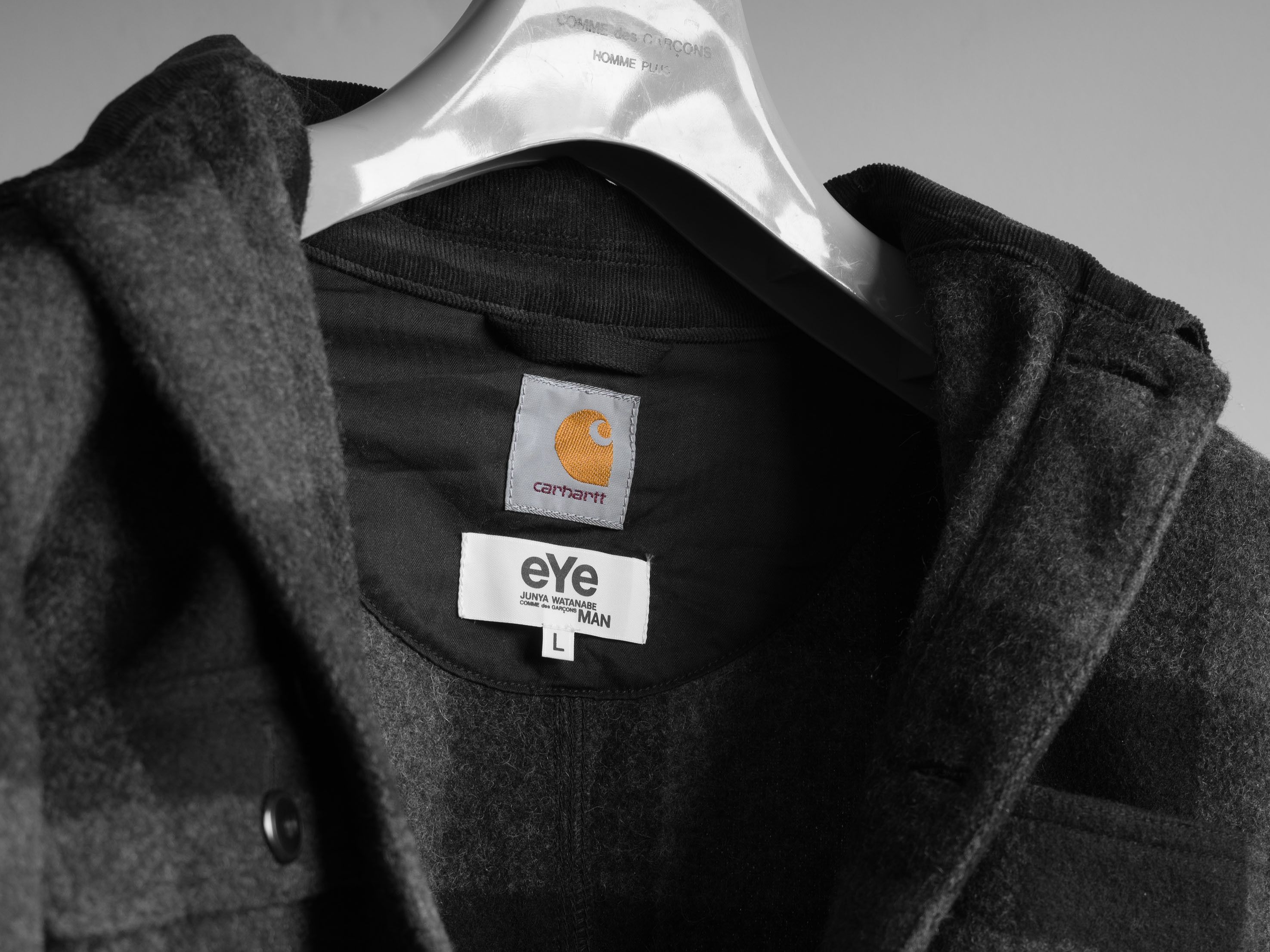 Carhartt × Junya Watanabe AW2017 eYe JUNYA WATANABE MAN x CARHARTT WOOL JACKET Size US L / EU 52-54 / 3 - 7 Thumbnail