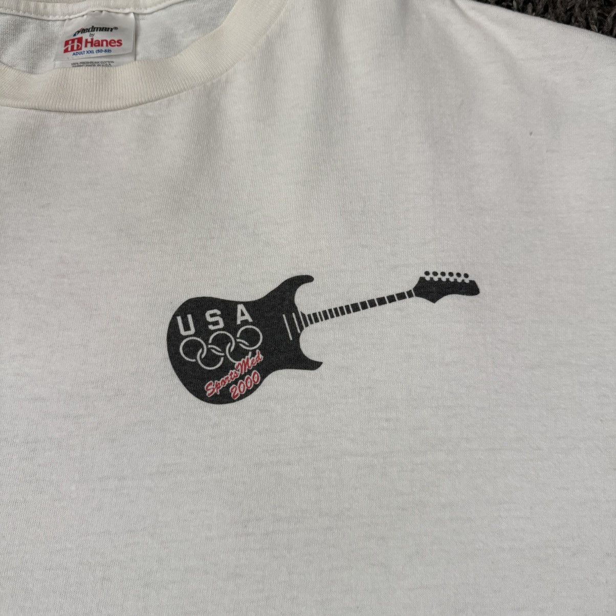 Hanes × USA Olympics × Vintage Vintage USA Olympic Music Festival 90s T-shirt Size US XXL / EU 58 / 5 - 8 Thumbnail