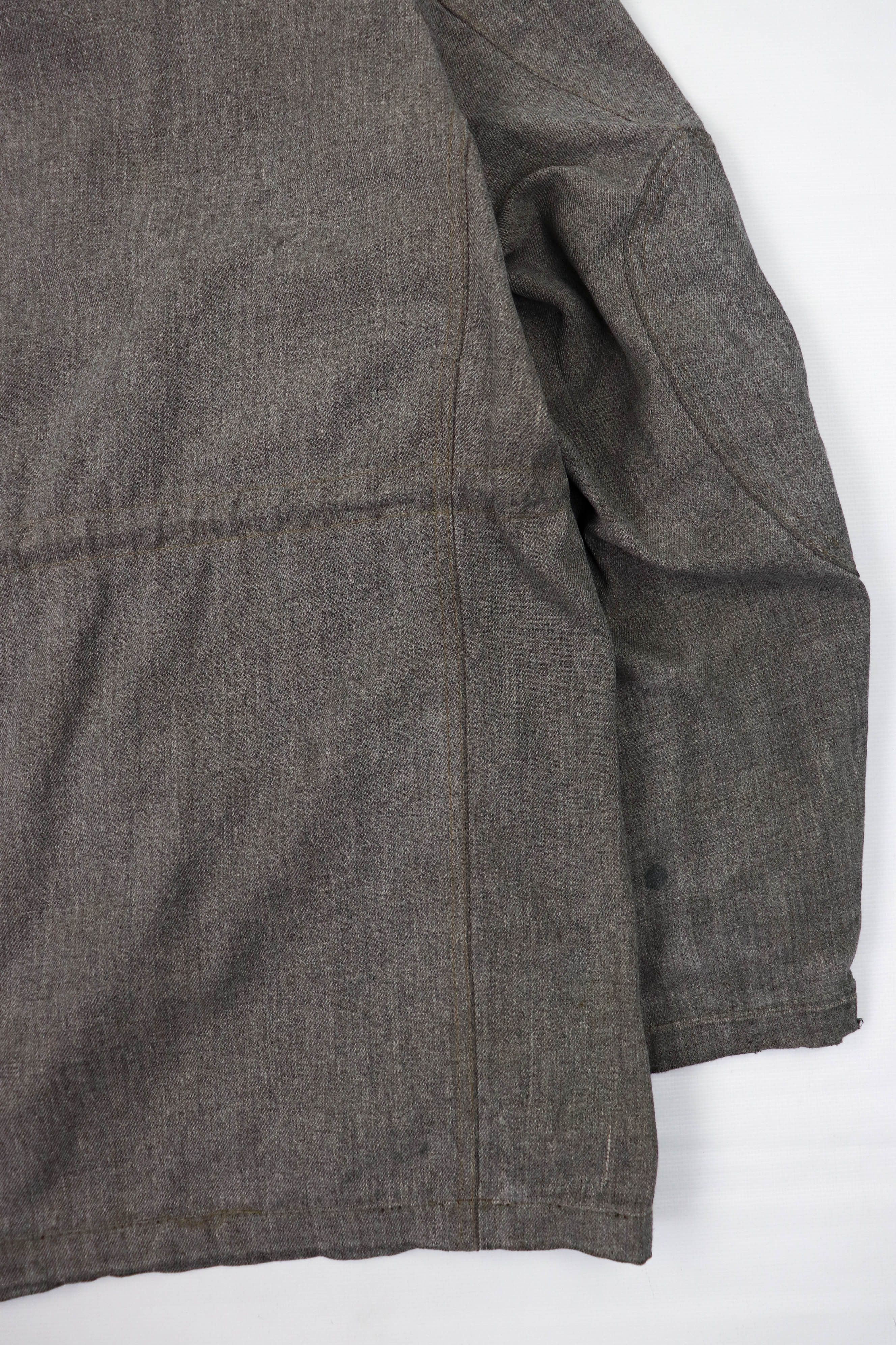 Vintage 40-50s? Gray Distressed Hunting Field Jacket