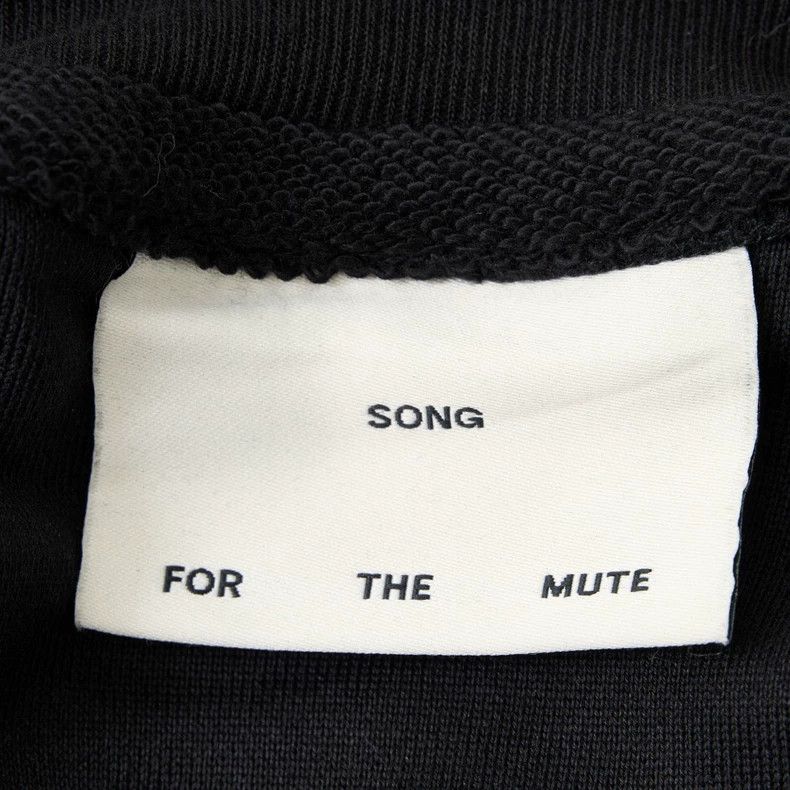 Song For The Mute Song For The Mute unisex accessories loose-fit hoodie Size US M / EU 48-50 / 2 - 6 Thumbnail