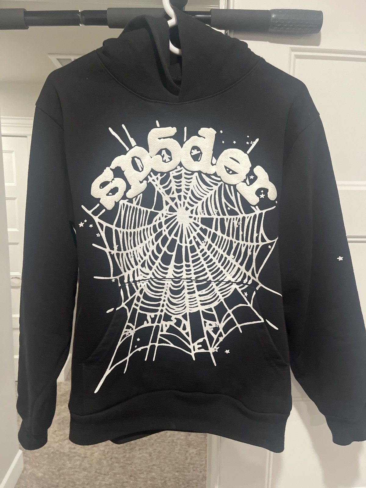 spider OG WEB HOODIE ブラックパーカー Sp5der OG Web Hoodie Black Men's - SS24 - US
