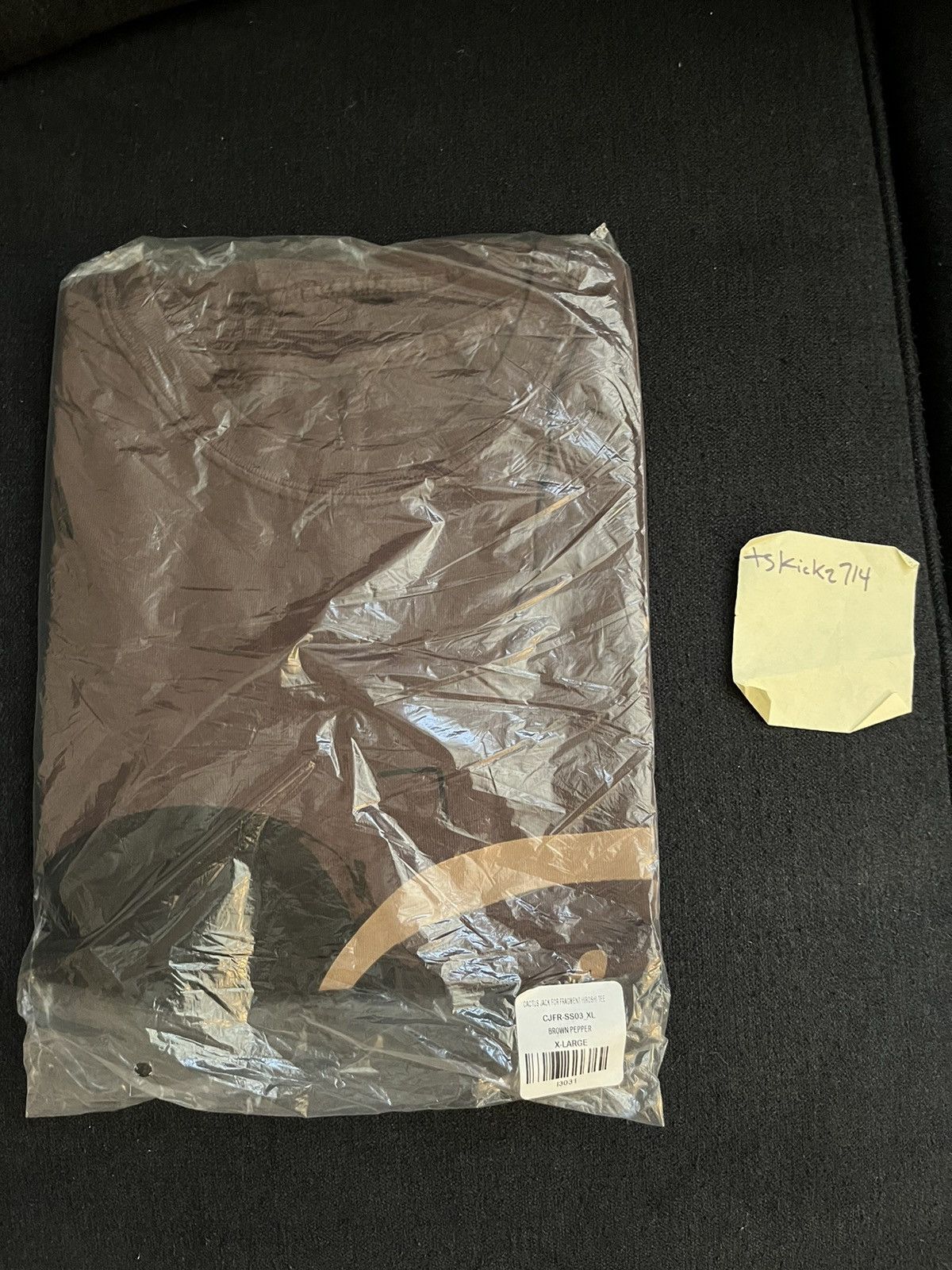Travis Scott Travis Scott Cactus Jack For Fragment Hiroshi Tee Size US XL / EU 56 / 4 - 3 Thumbnail