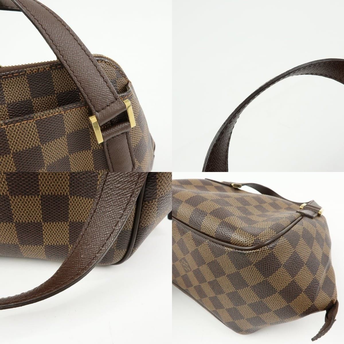 Louis Vuitton Louis Vuitton Damier Ebene Belem PM Satchel Size ONE SIZE - 4 Thumbnail