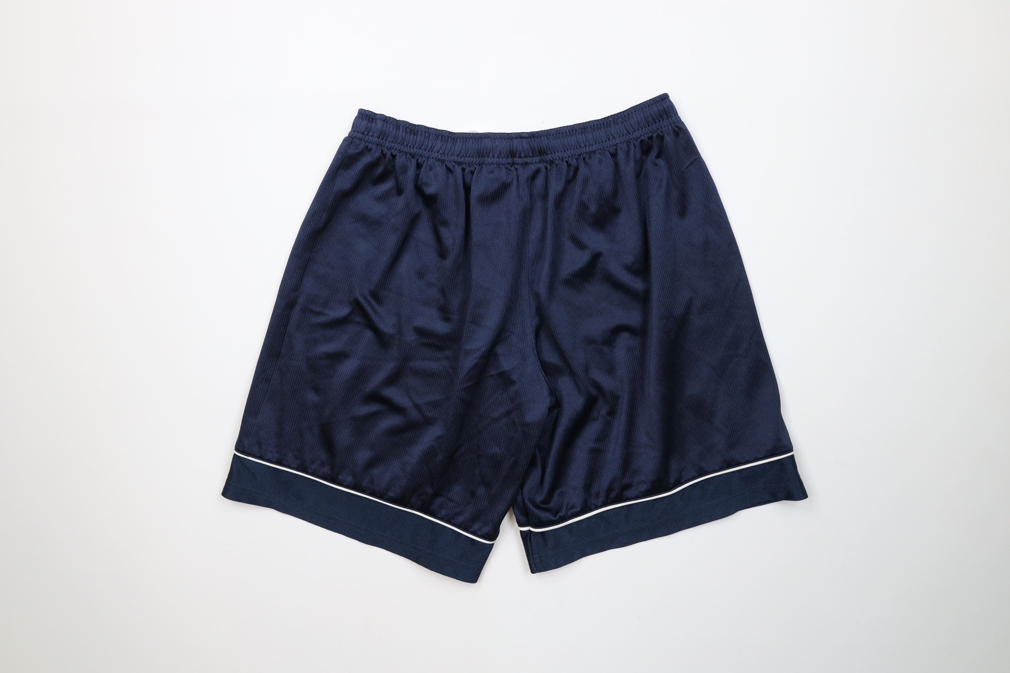 Nike Vintage 90s Y2K Nike Mini Swoosh Above Knee Shorts Blue Size US 32 / EU 48 - 7 Thumbnail