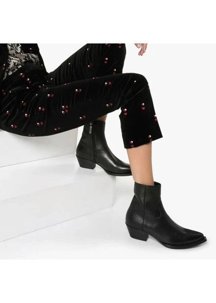 Saint Laurent Paris o1s1wg111024 Lukas 40 Brit Souple Zip Boot in Nero Size US 5.5 / IT 35.5 - 6 Thumbnail