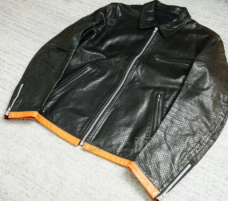 Comme des Garcons Comme des Garcons Archive Fishnet Leather Jacket. Size US M / EU 48-50 / 2 - 3 Thumbnail