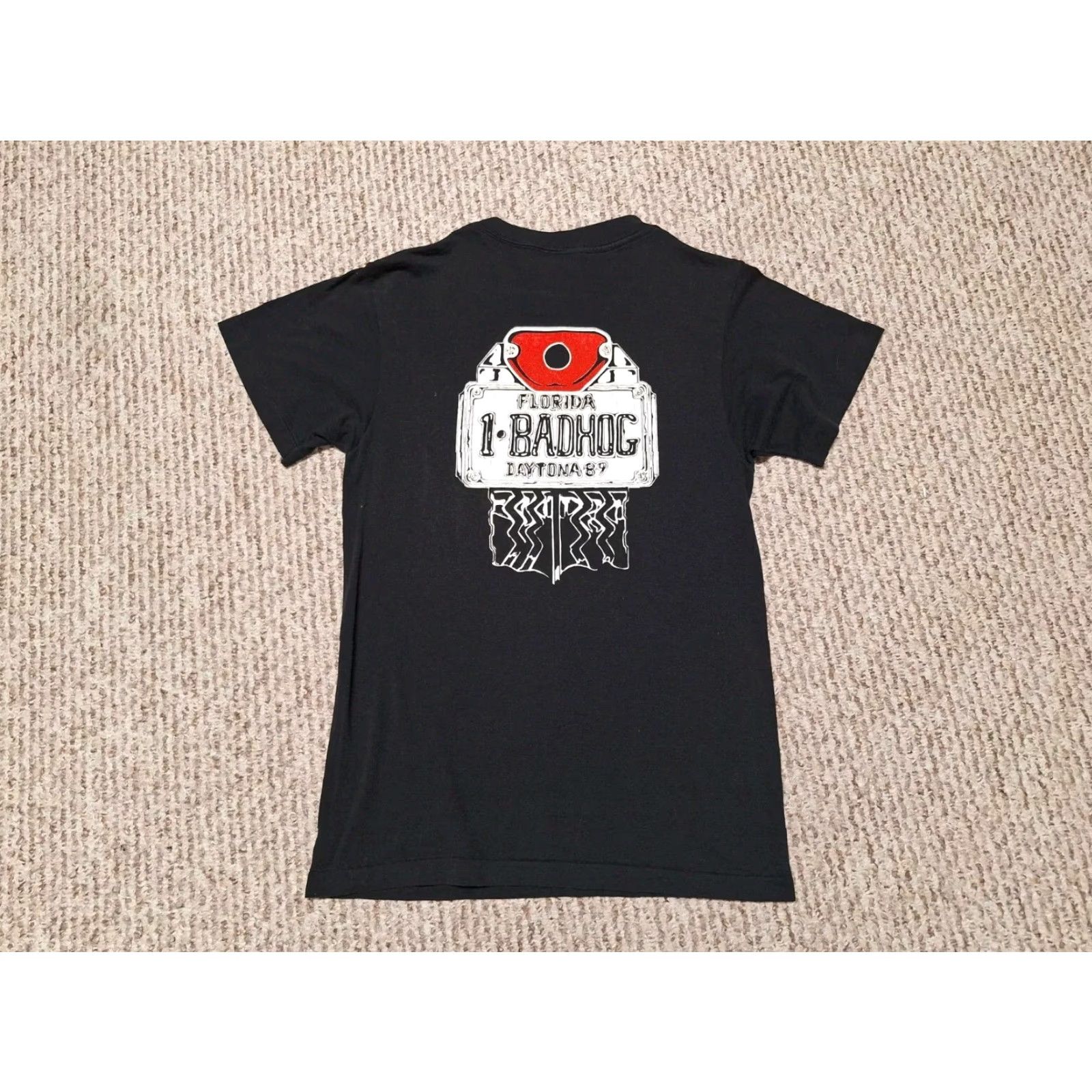 Anvil VINTAGE Harley Davidson Joke Punk Biker Motorcycle Shirt S/M Size US S / EU 44-46 / 1 - 3 Thumbnail