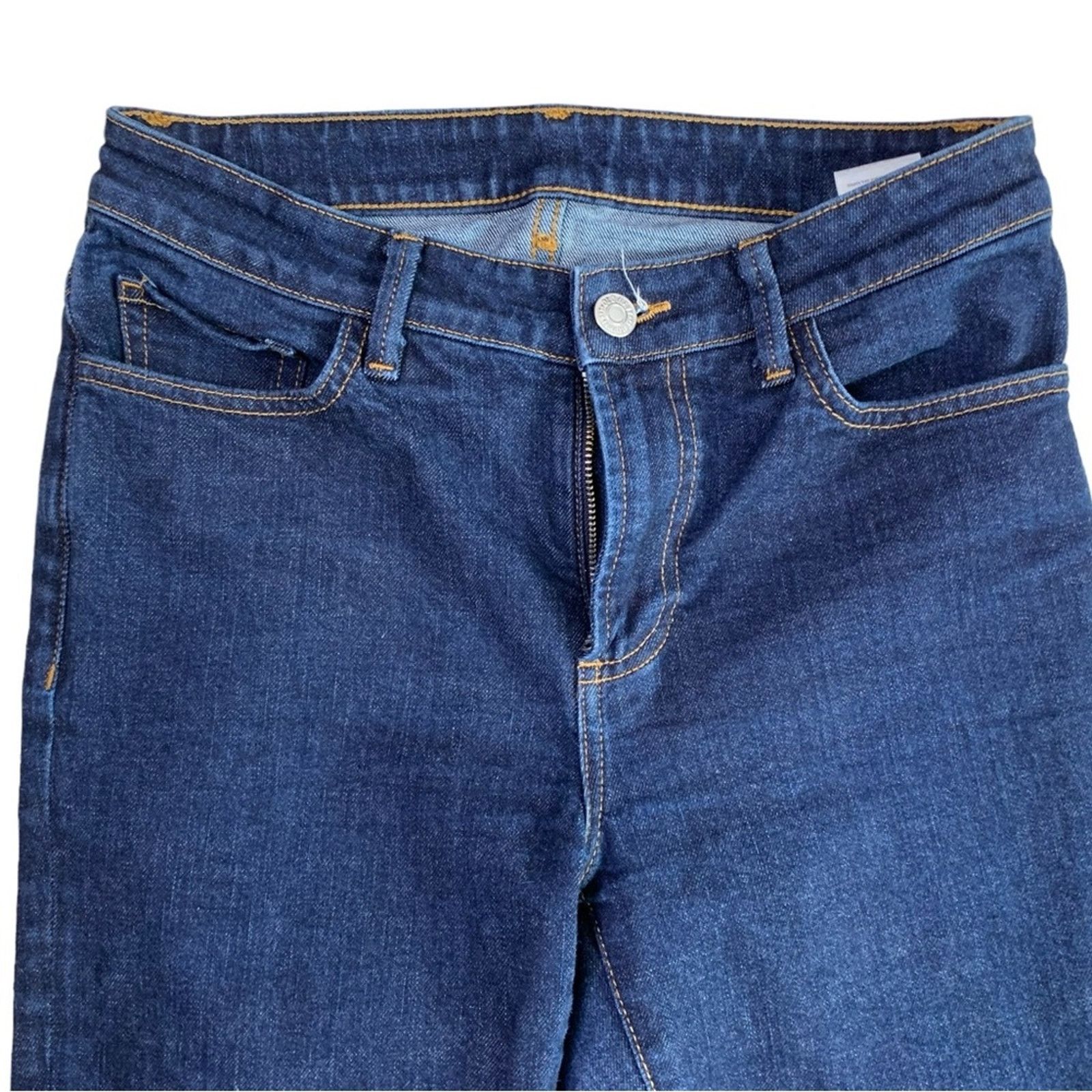 Old Navy Old Navy Women's Size 4 Jeans Straight Leg Mid Rise Denim Size 27" / US 4 / IT 40 - 2 Thumbnail