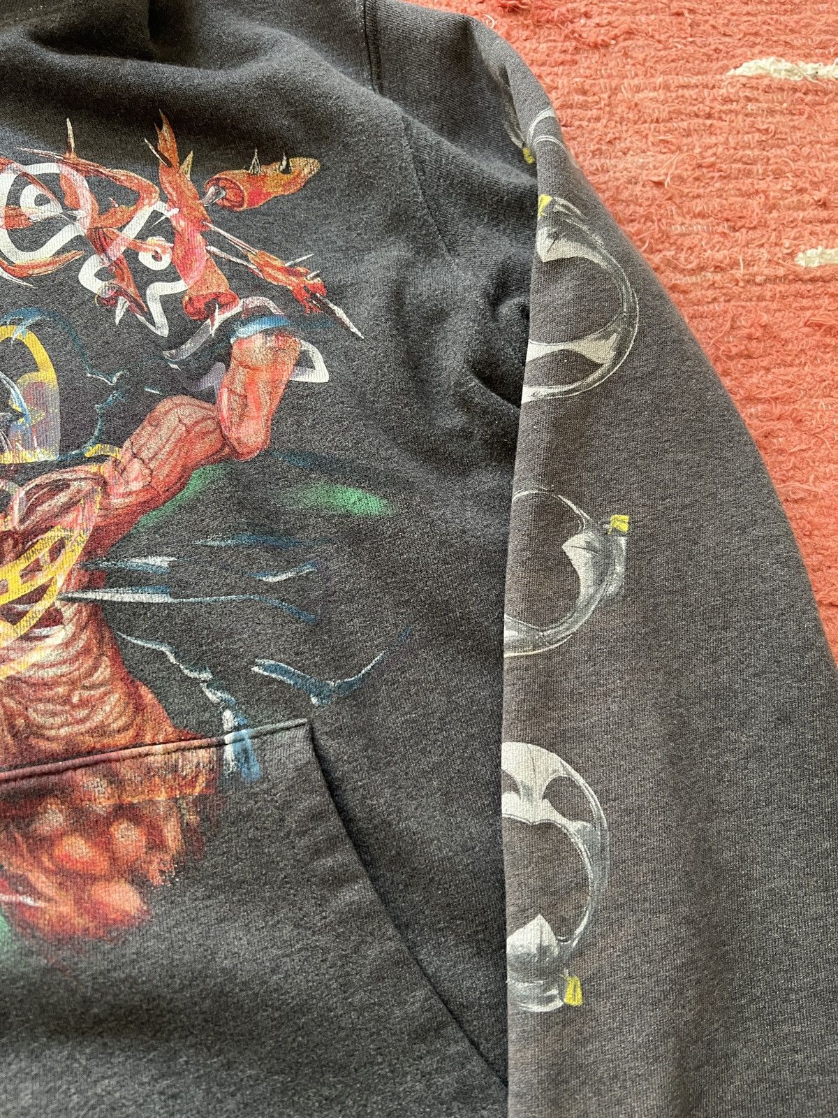 Band Tees Berserk Anime Idea of Evil Hoodie Keith Haring Size US L / EU 52-54 / 3 - 7 Thumbnail