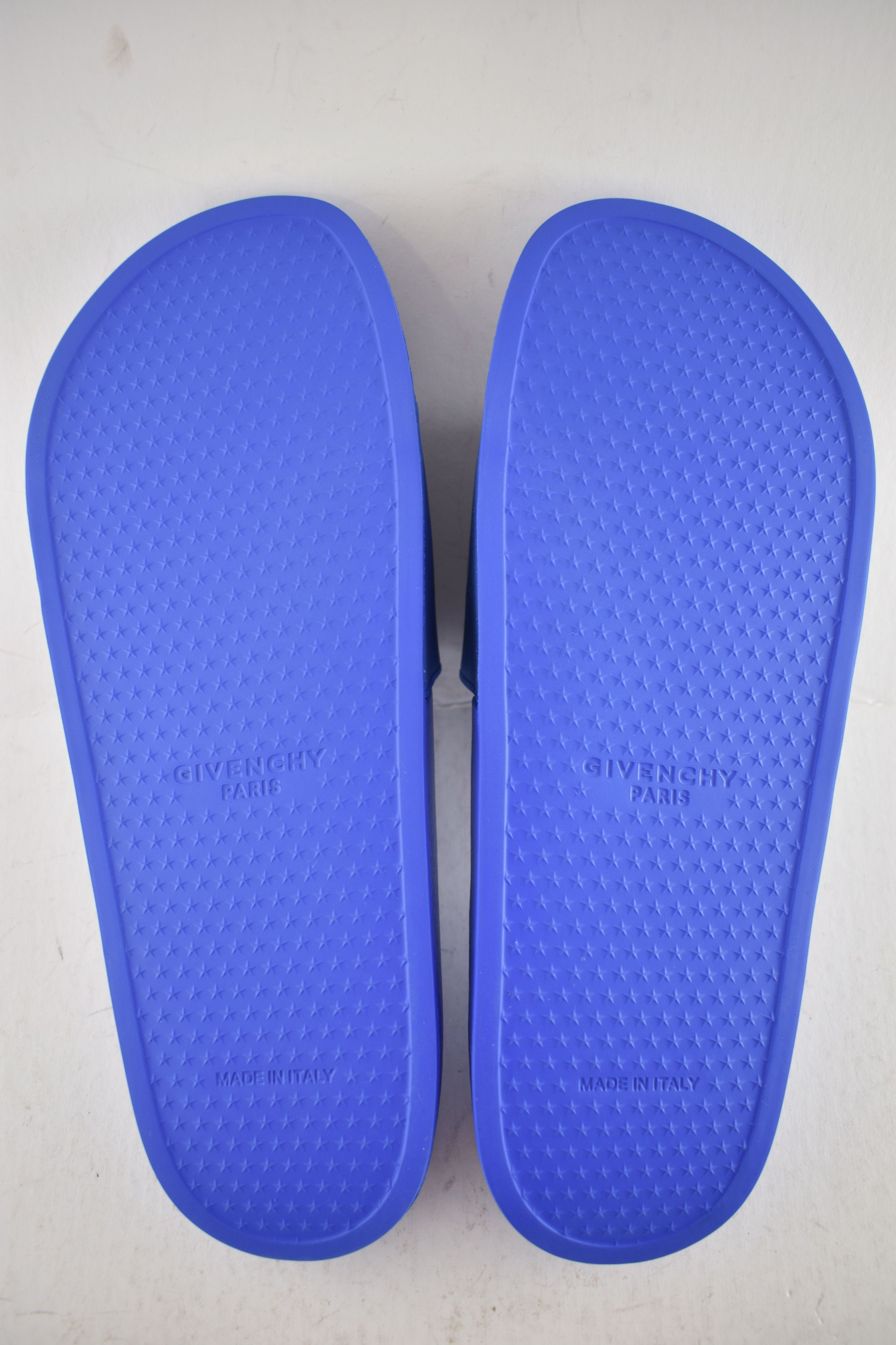 Givenchy Paris White Logo Rubber Pool Slide Sandal Flip Flop 44 11 Size US 11 / EU 44 - 11 Thumbnail