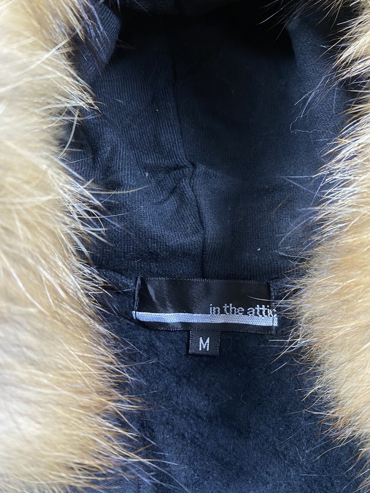 In The Attic In The Attic Fur Zip Hoodie Punk Style Size US M / EU 48-50 / 2 - 6 Thumbnail