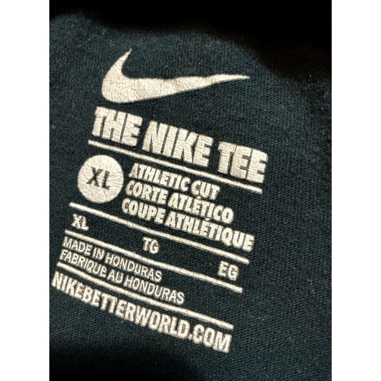 Nike Nike Athletic Cut Equality Graphic Black Short Sleeve Crewneck T-Shirt XL Mens Shirt Size US XL / EU 56 / 4 - 5 Thumbnail