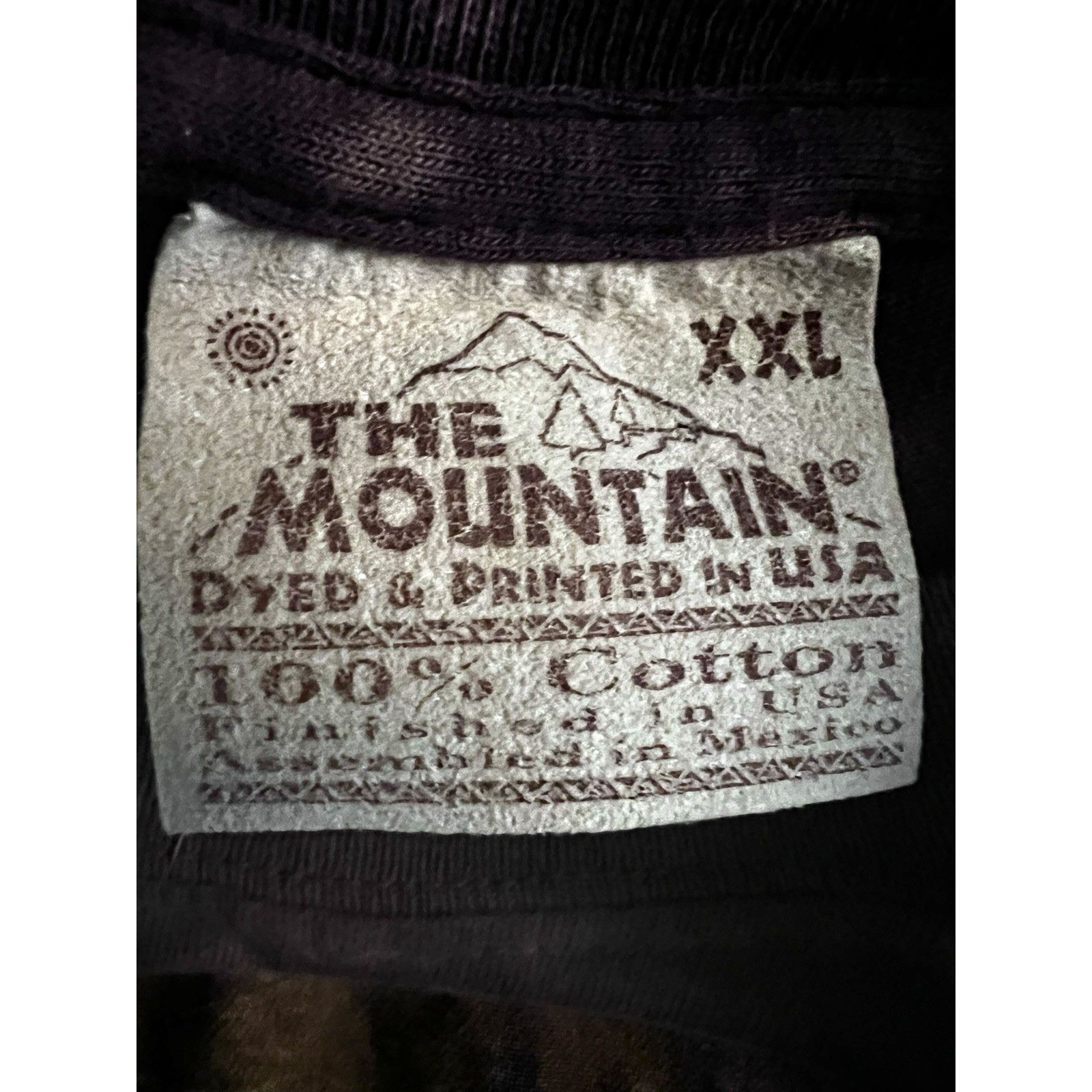 The Mountain The Mountain Brown Graphic Tie Dye Buck Deer Tee 2XL USA Size US XXL / EU 58 / 5 - 6 Thumbnail