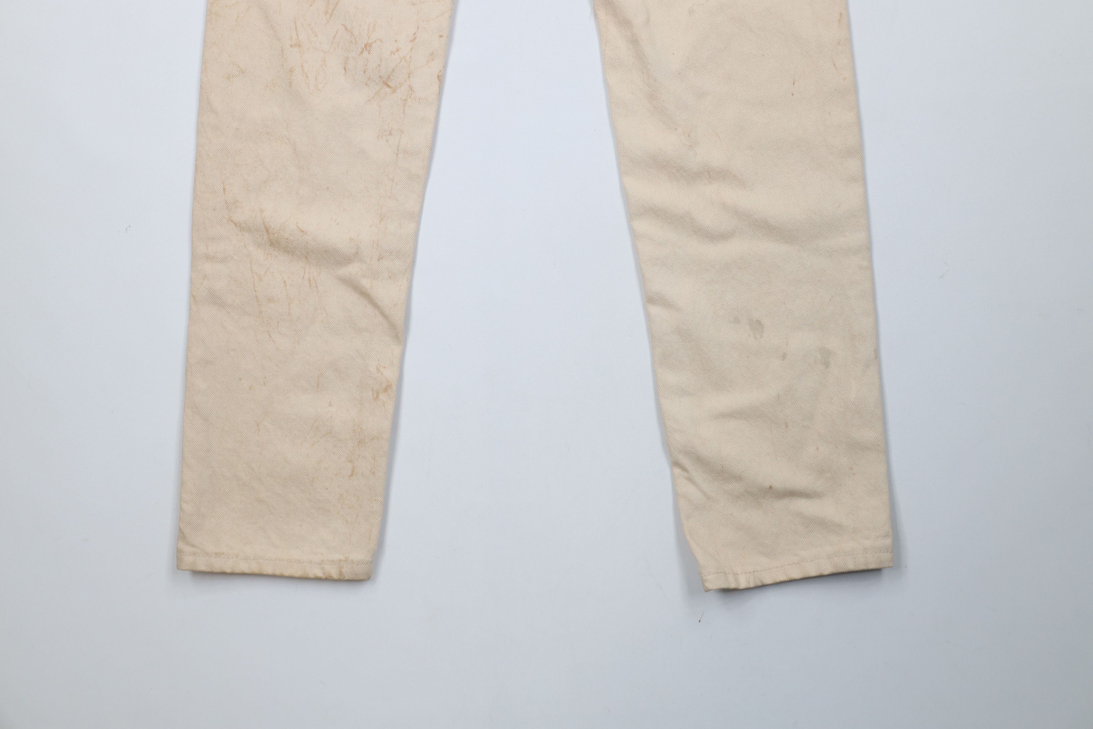Calvin Klein × Vintage Deadstock Vintage 80s 90s Calvin Klein Jeans Beige USA Size 28" / US 6 / IT 42 - 12 Thumbnail
