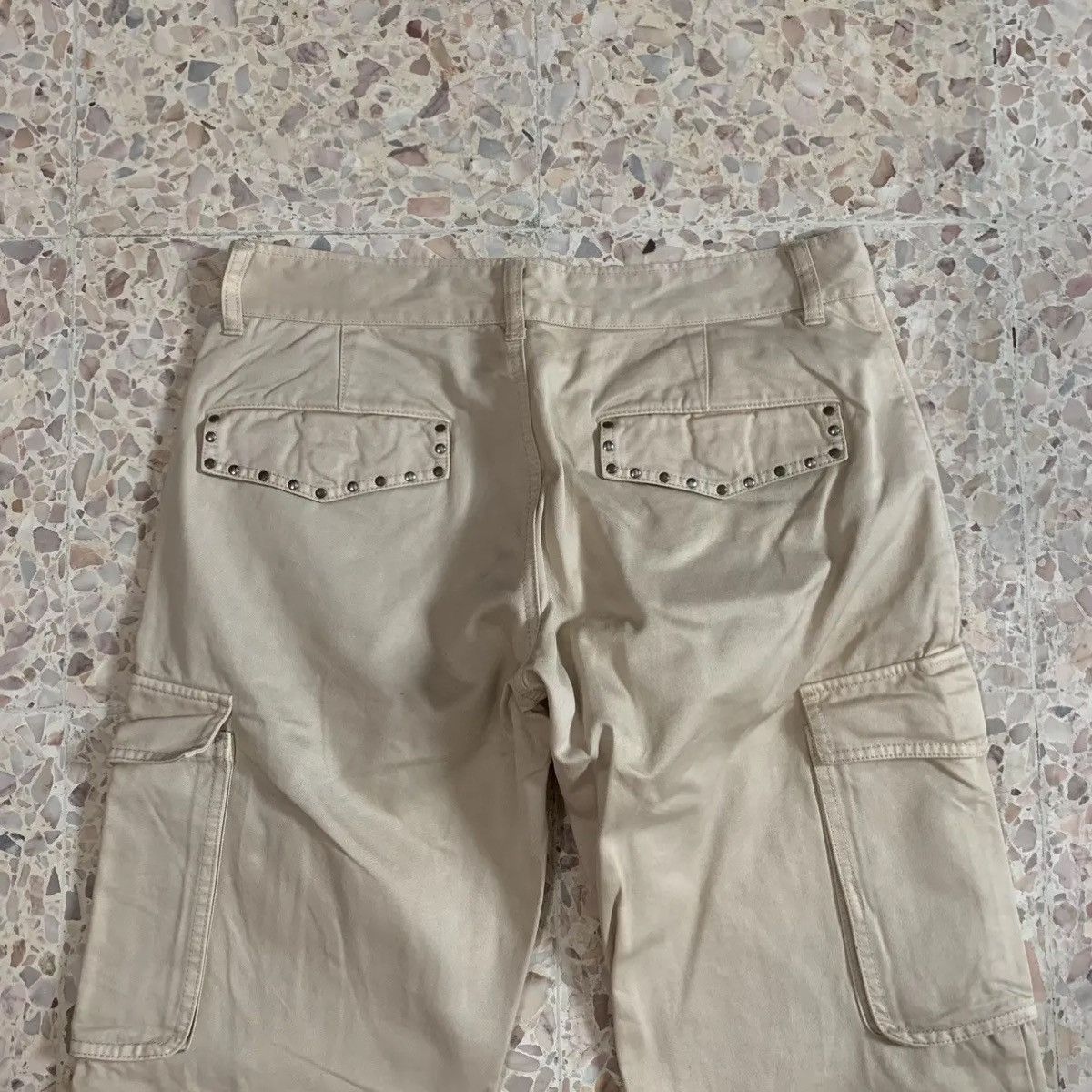 Beauty Beast MEN’s MELROSE UTILITY 31x31 PARACHUTE STUDDED TROUSERS CARGO Size US 31 - 8 Thumbnail