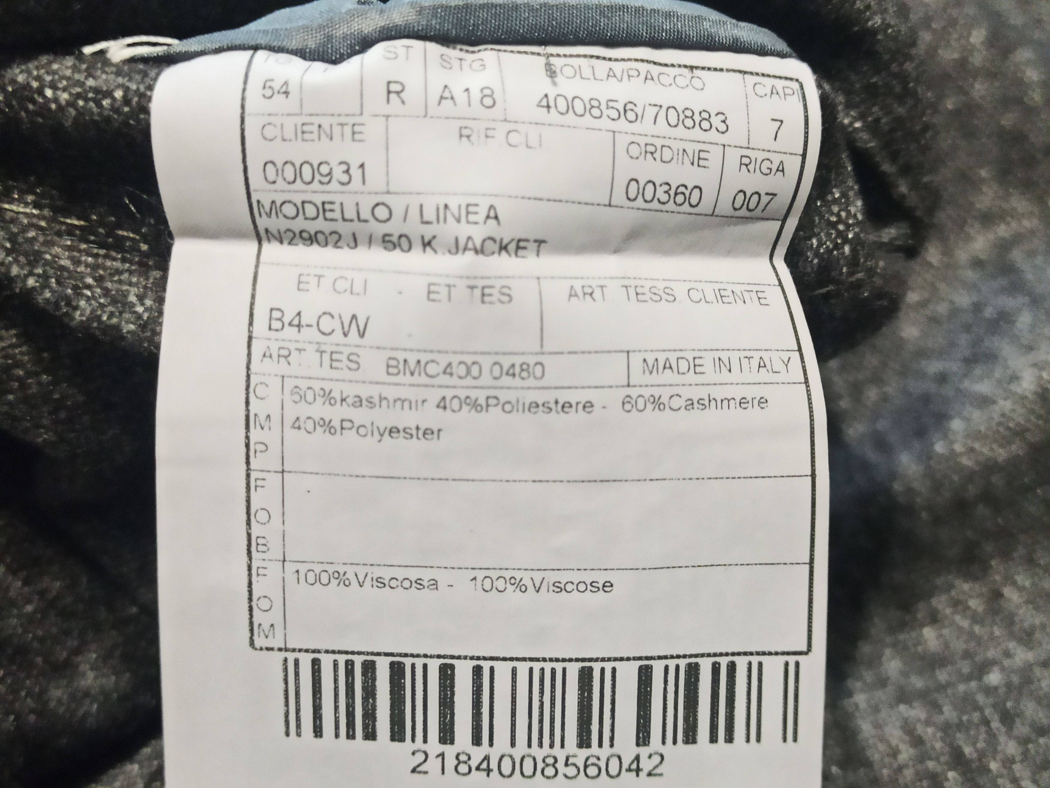 Boglioli Boglioli K-Jacket Cashmere Blend Blazer Size 42R - 6 Thumbnail