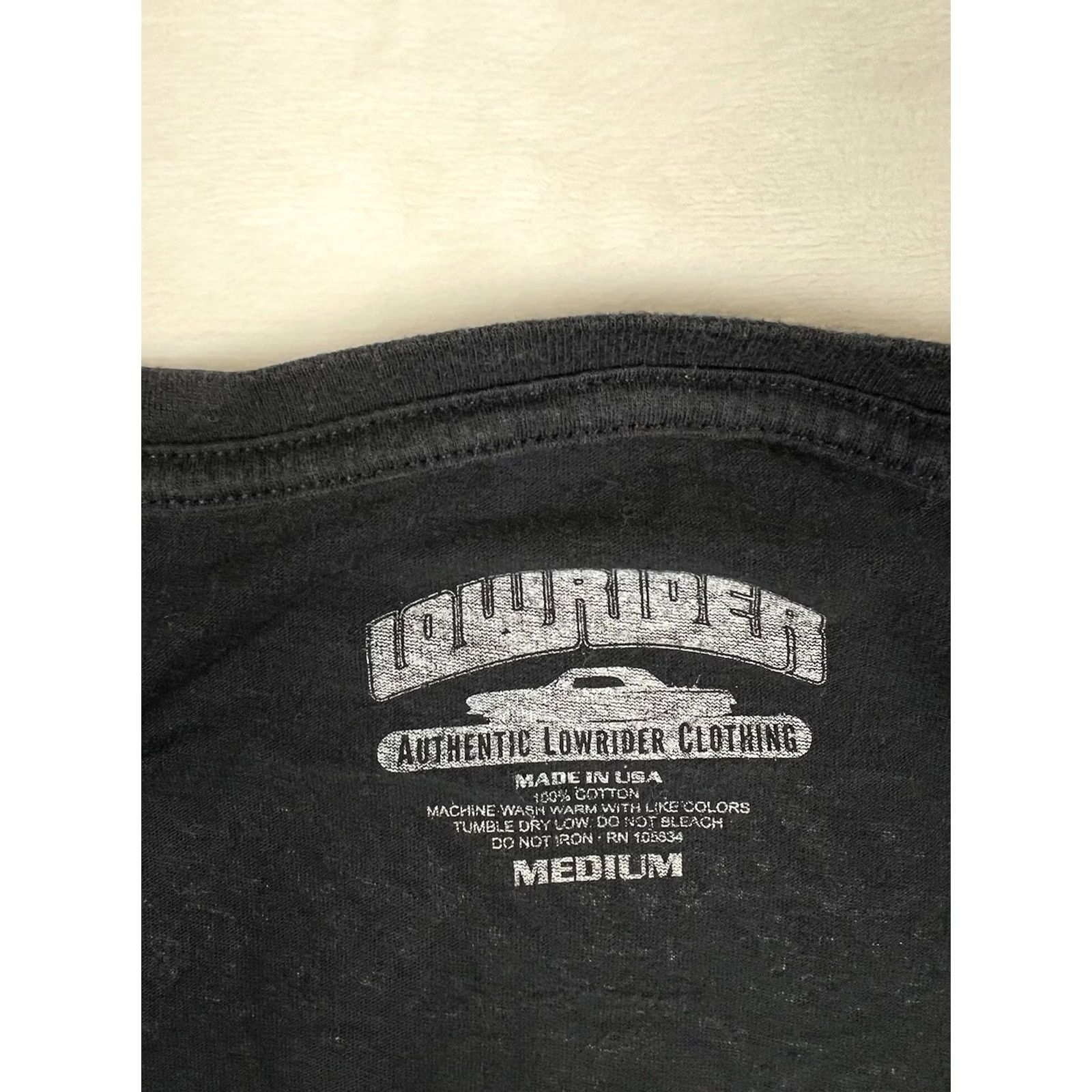 Vintage Lowrider T-Shirt Women Medium Black Stockton Super Show Chicano Impala Hip Hop 90s Cars Shirt Mens? Size M / US 6-8 / IT 42-44 - 4 Thumbnail