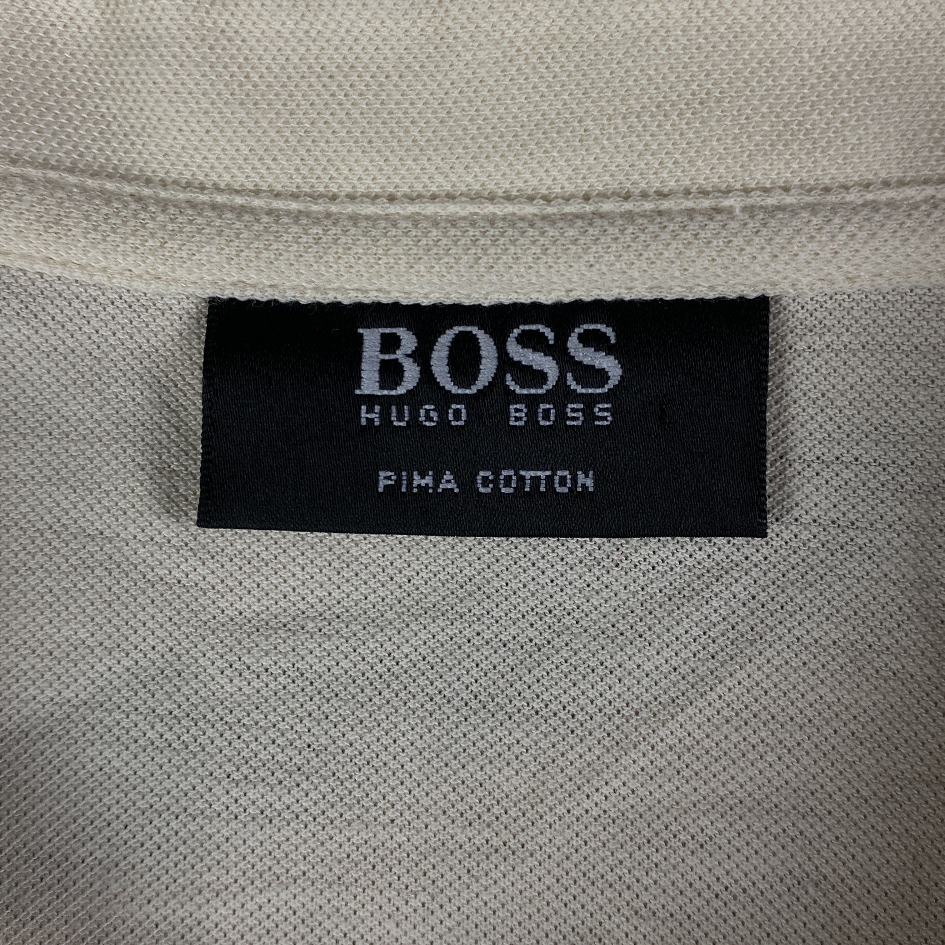 Hugo Boss Mens Vintage Sweatshirts Zip 1/4 Hugo Boss Size XL Cotton Size US XL / EU 56 / 4 - 4 Thumbnail